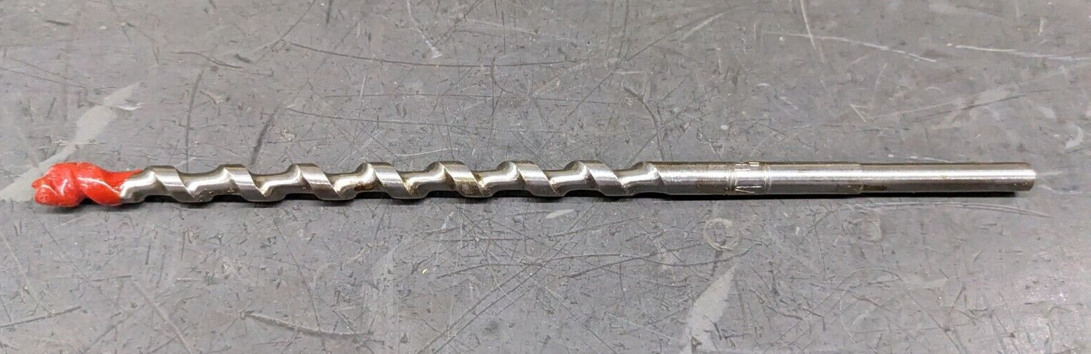 1/4″ Irwin Double Spur Electricians Auger Bit 6-1/2″ Long 1/4″ Shank 62-RB USA