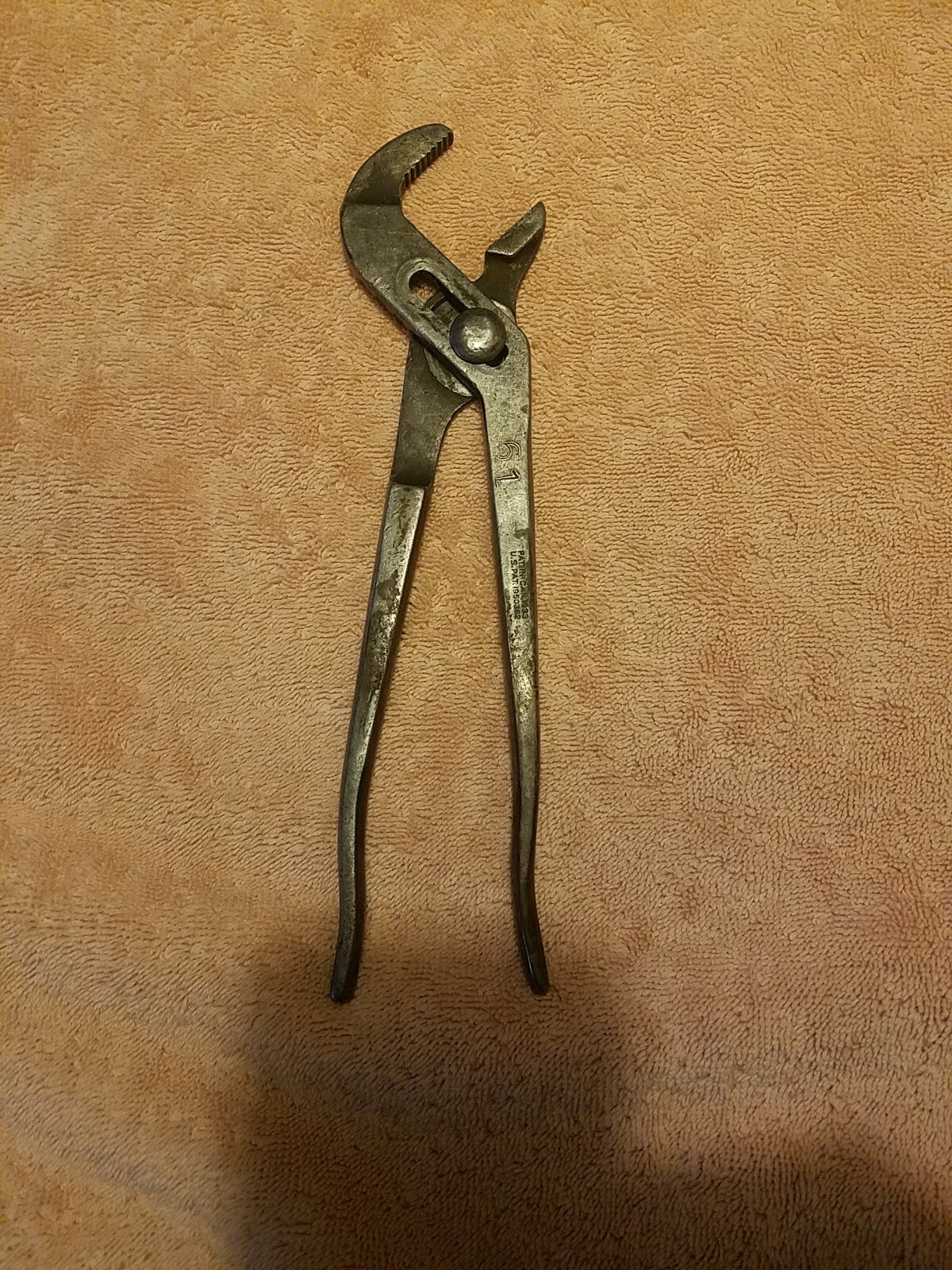 Vintage Channel Lock No 420 Pliers Champion DeArment Meadville PA USA