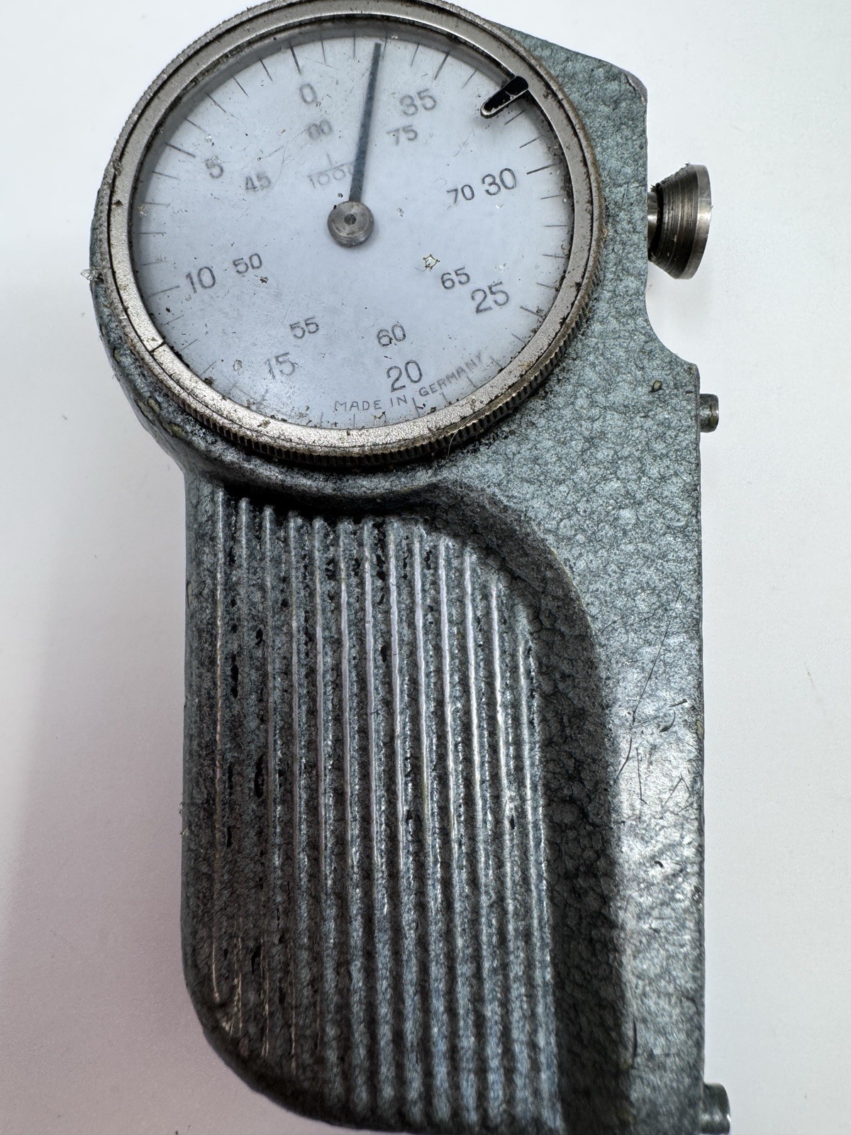Vintage Armstrong Mfg Portland Ore Saw Tension Gauge Dial Indicator Made Germany