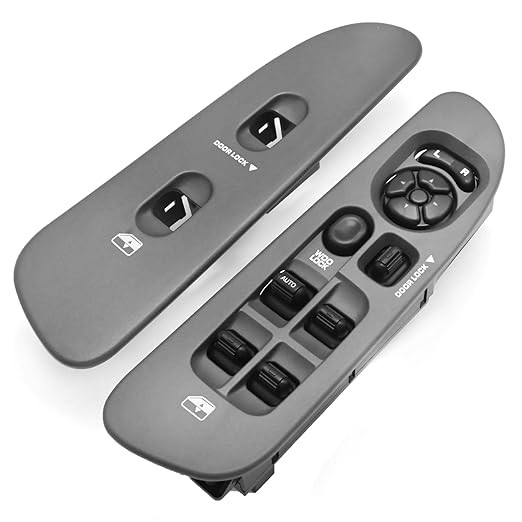 68171680AA Master Power Window Switch Bezel (Driver Side) and Window Bezel
