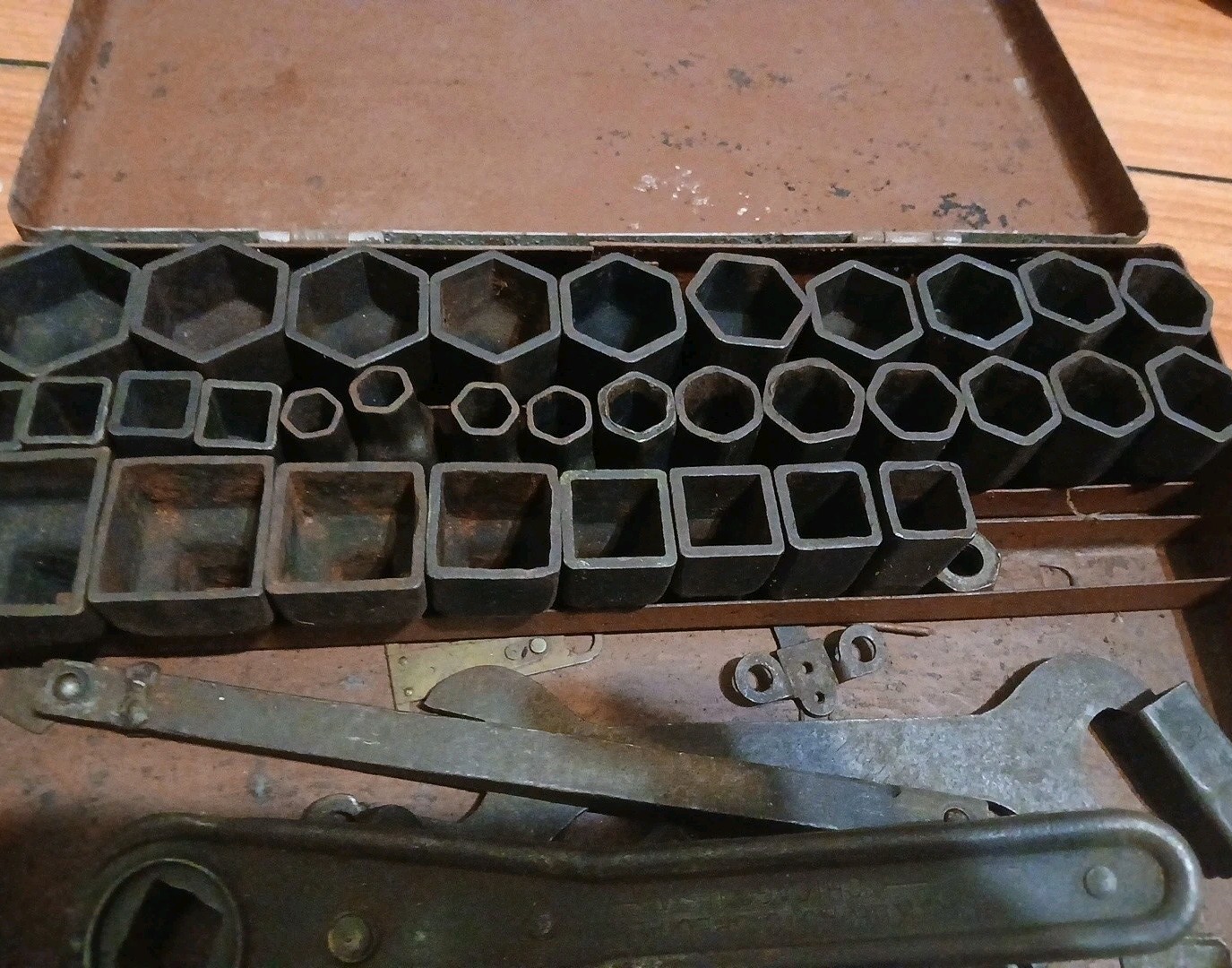 Model T Era Socket Set Wrench Packer Auto Special Chicago Co.