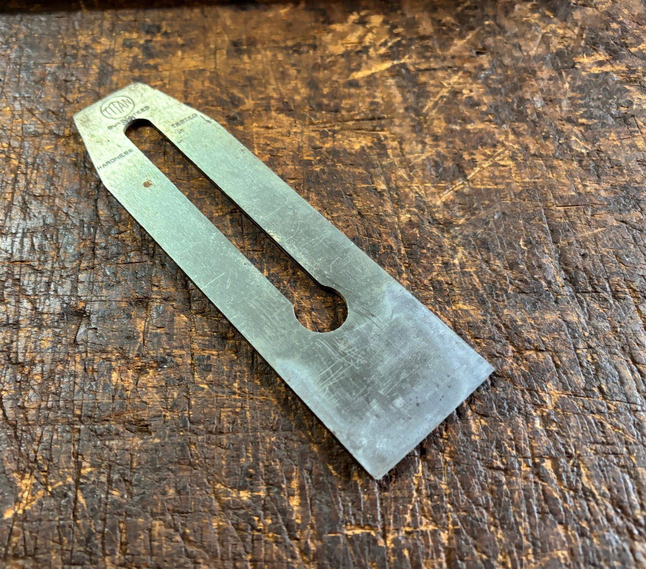 Vintage Titan 2″ Plane Iron Suit No 4-5-6 Old Plane Spare Part Made in Australia