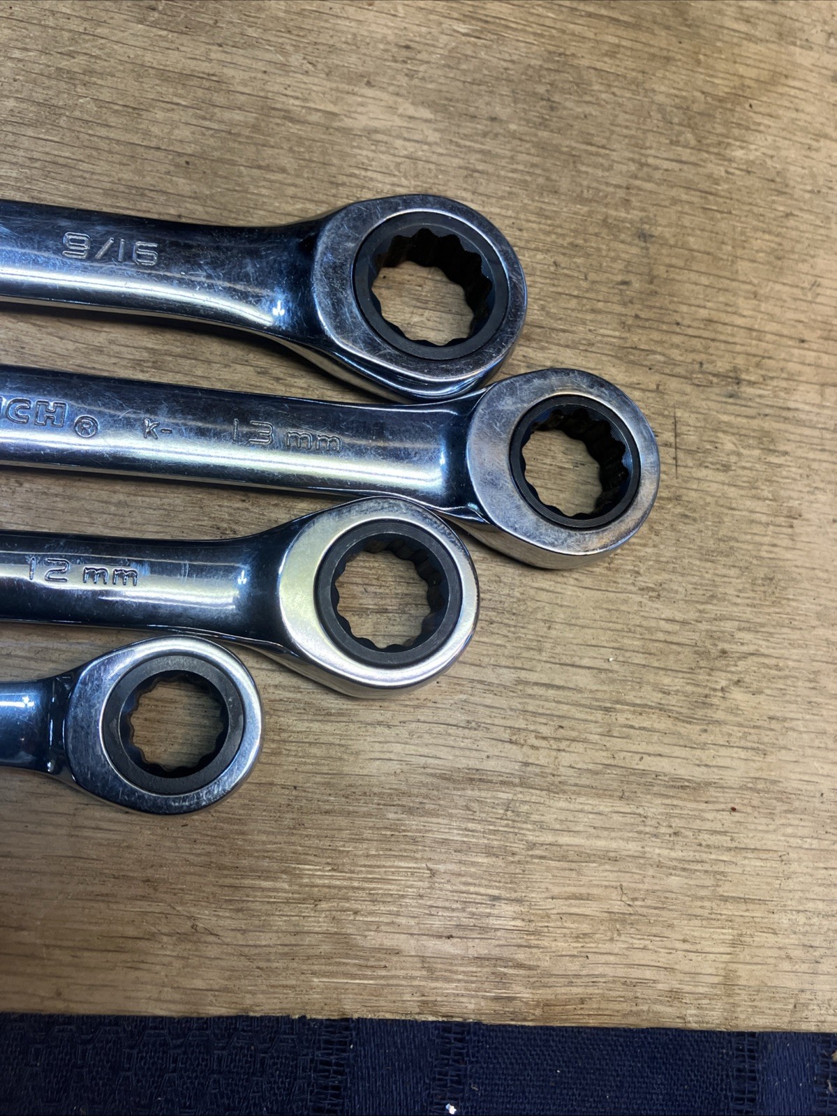 Gearwrench 3/8 Socket Wrench, Sockets, Wrenches Lot