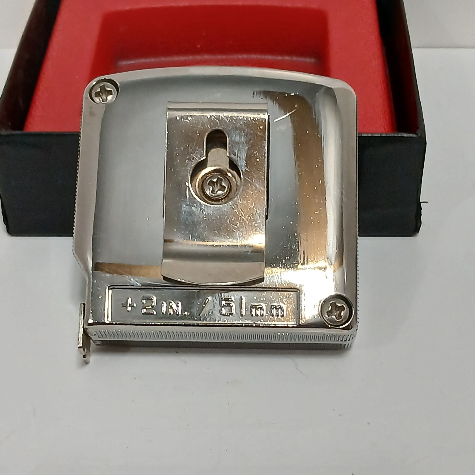Lufkin Vintage Tape Measure 8ft. James F . Wild Inc. Auto Parts. NEW IN BOX