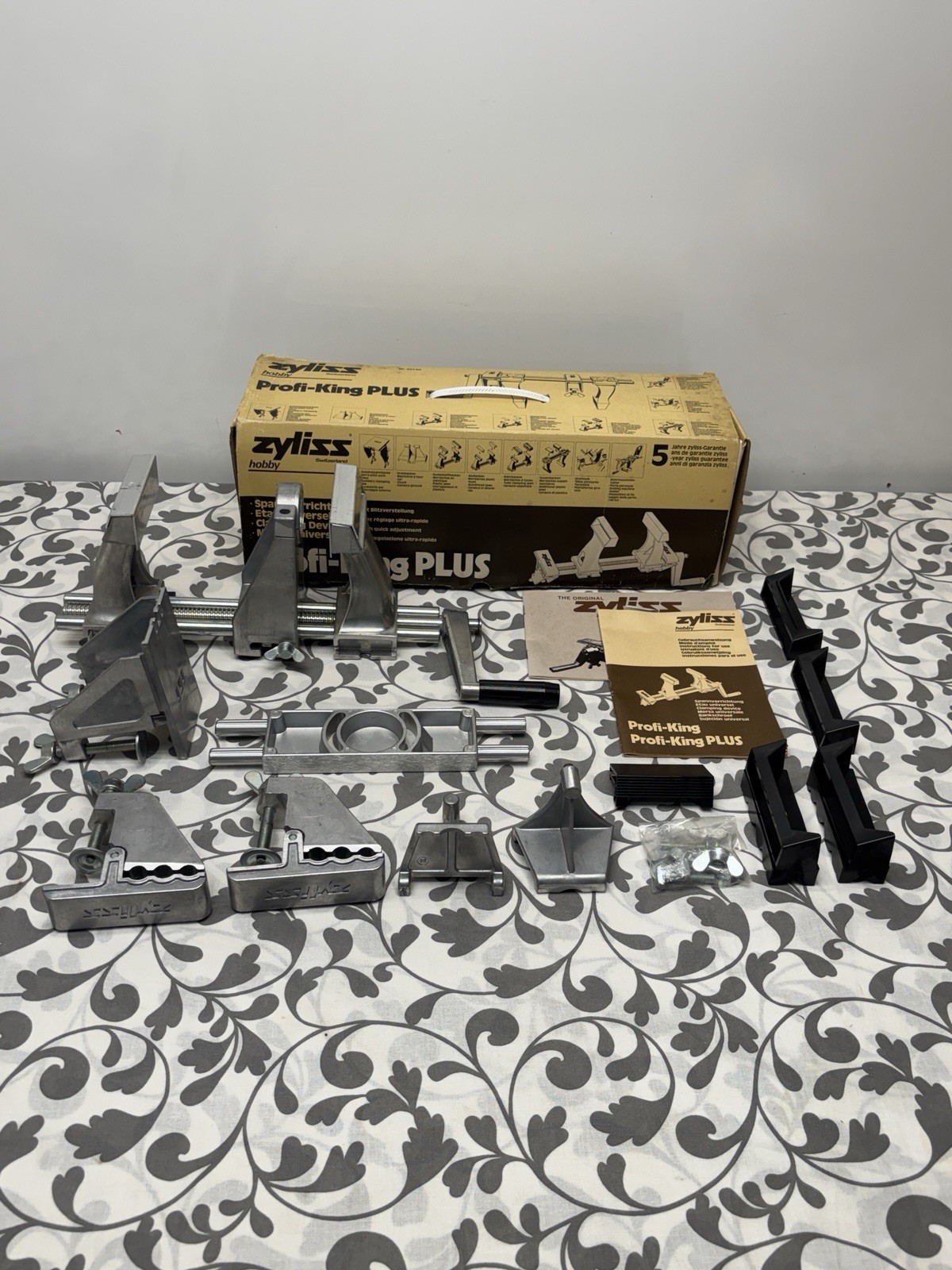 Vintage Zyliss Profi-King Bench Vise Clamp 50105