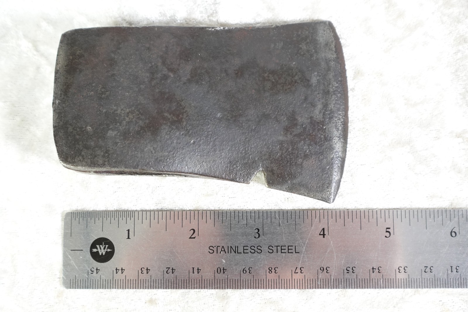 Vintage Boy’s 1 lb Single Bit Hatchet Axe Head Unmarked W/ Nail Puller No Handle