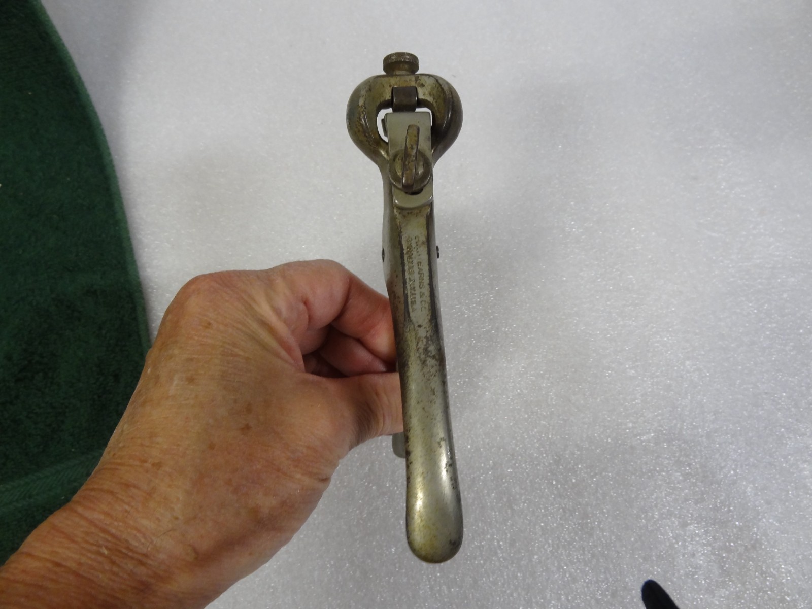 Vintage E.C. Stearns 7″ Saw Set Pliers Syracuse NY Ex. Working Cond. 385 435