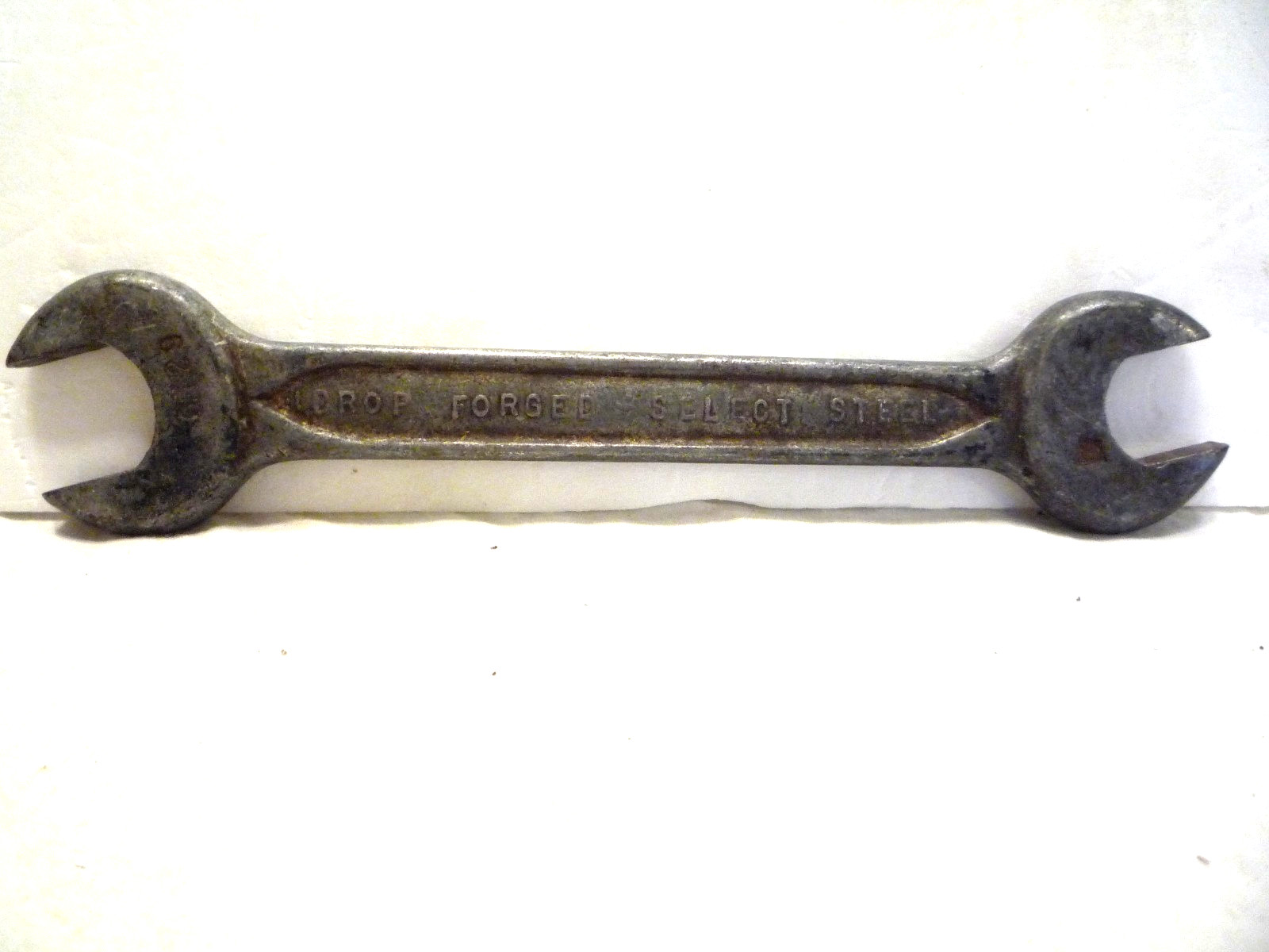 Indestro? Open End Wrench #0729 Drop Forged Select Steel 3/4” x 5/8” USA Vintage
