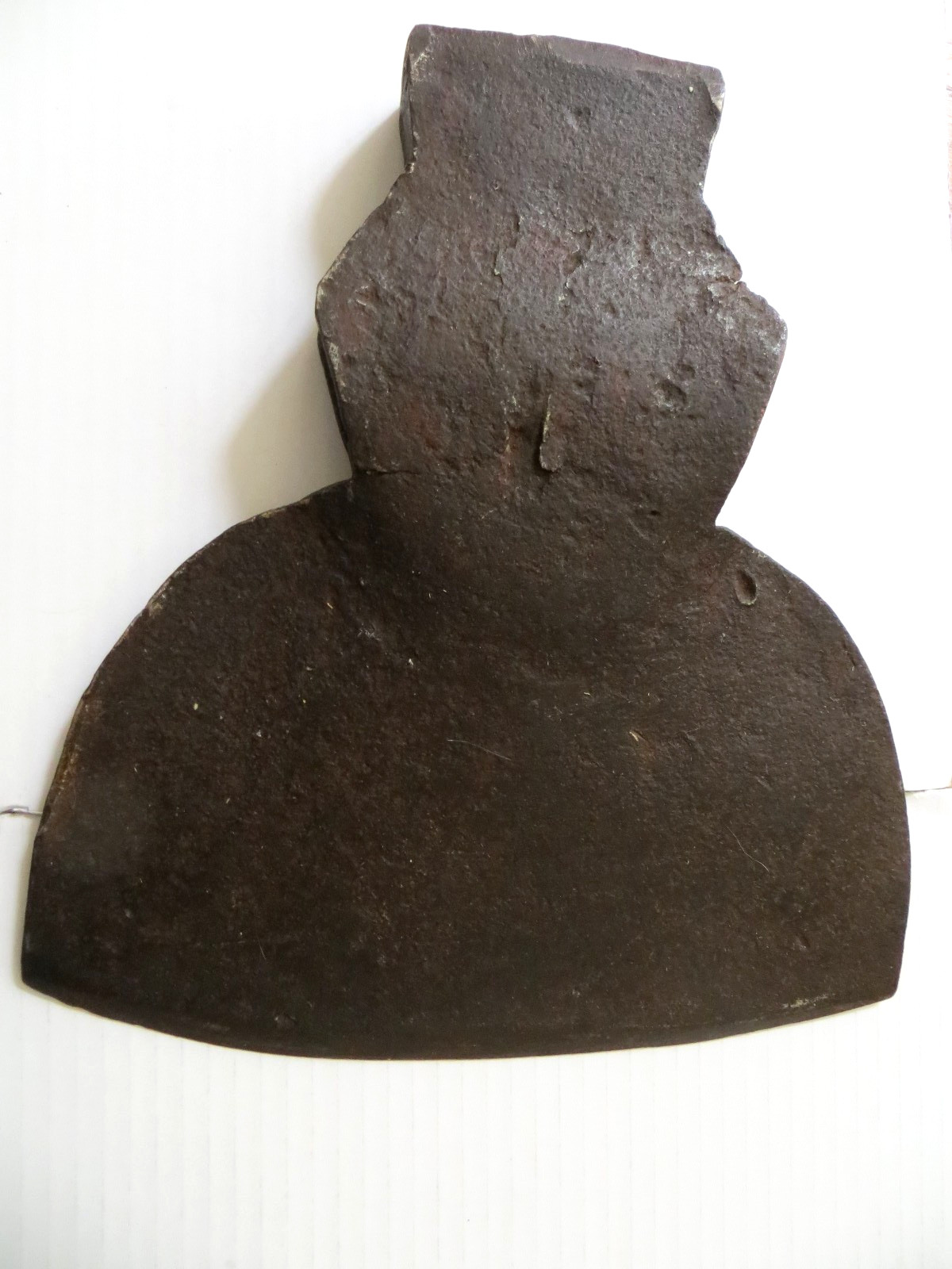 ANTIQUE 1800’s BROAD AXE HATCHET UNMARKED 10″L x 9″W 5lb 13oz SINGLE BEVEL BLADE
