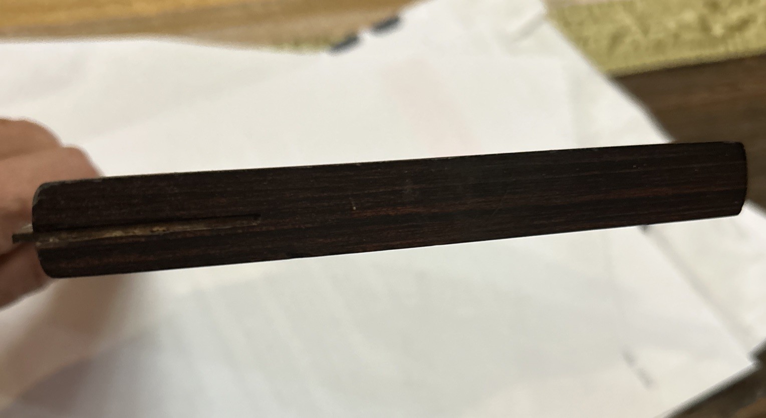 VTG General 8″Try Square No.830 Rosewood Rare Cabinetmakers NOS Tool USA Scarce