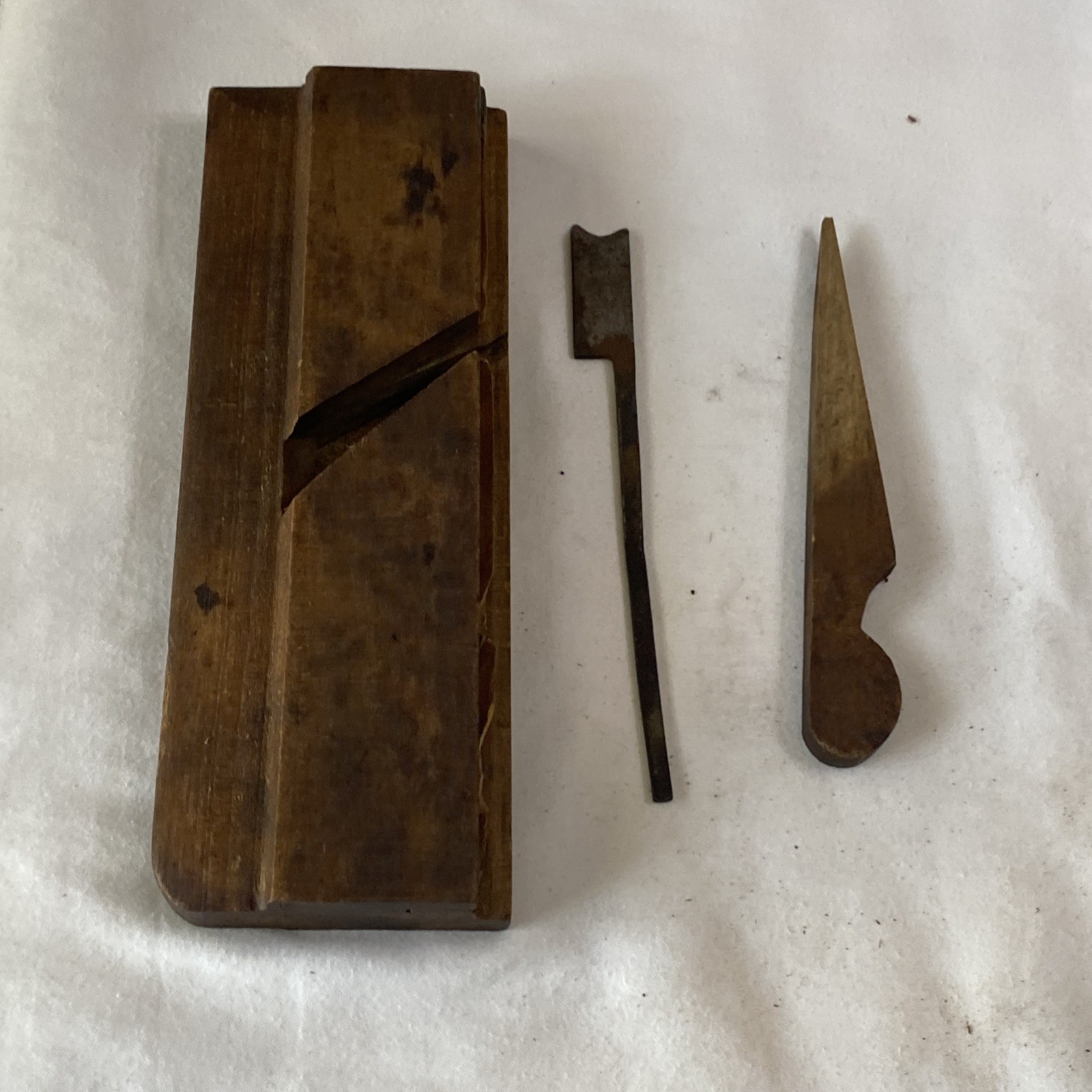 Antique Tool Wooden Moulding Plane Made By Urban Tool Co. New York USA