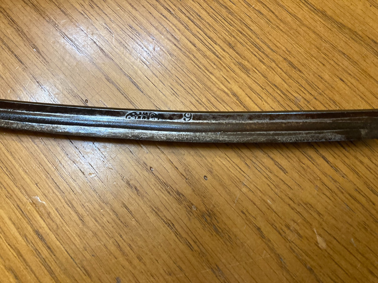 Antique D.R. Barton Draw Knife 9” Blade (1832)