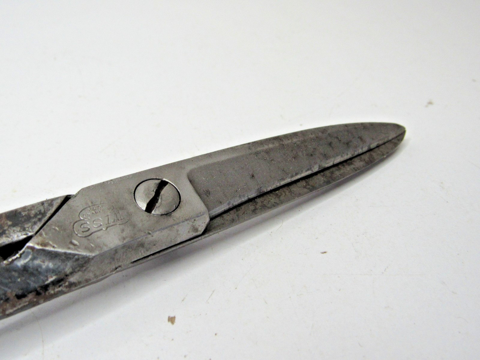 Vintage WISS IDS Solid Steel 8″ Multi-Purpose Shears Made In USA -A16-3