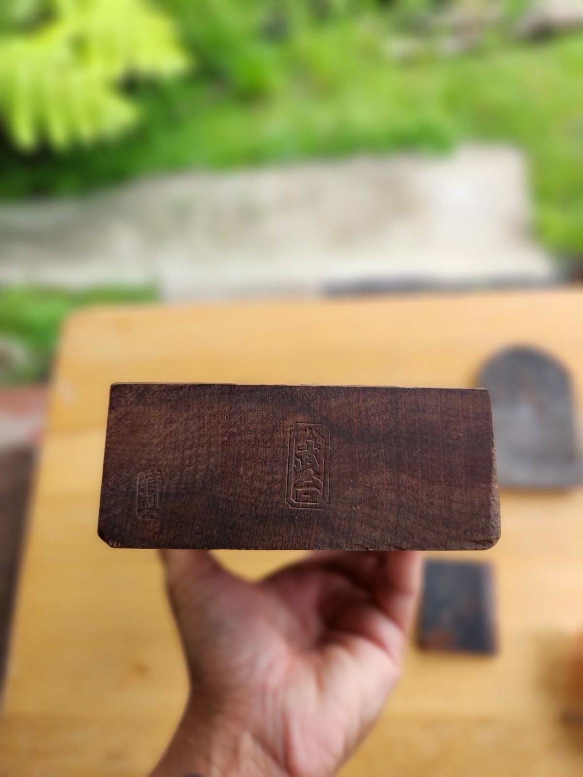 Traditional Antique Japanese Woodworking Hand Plane/Kanna, With Blades