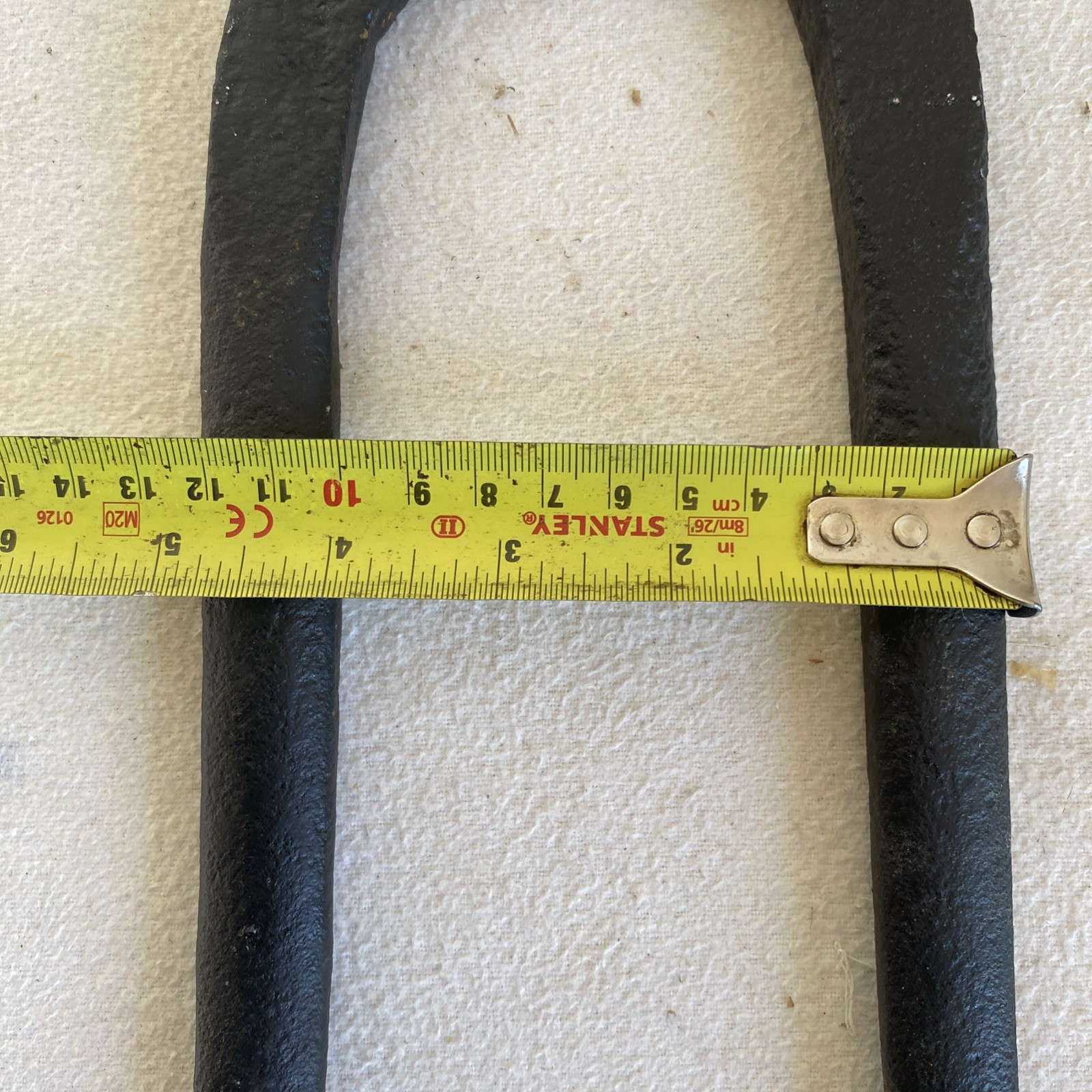 Antique Hand Forged Bident Hoe/ Two Pronged Antique Hoe