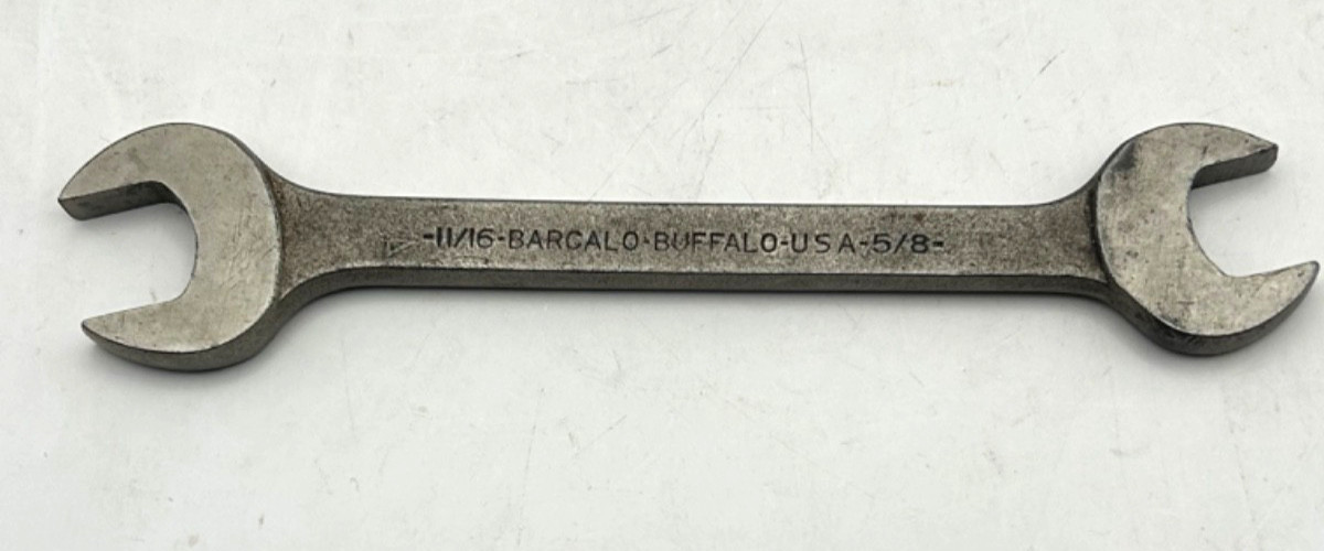 Vintage Open End Wrench Lot Blackhawk Armstrong Barcalo Fairmount Rambler