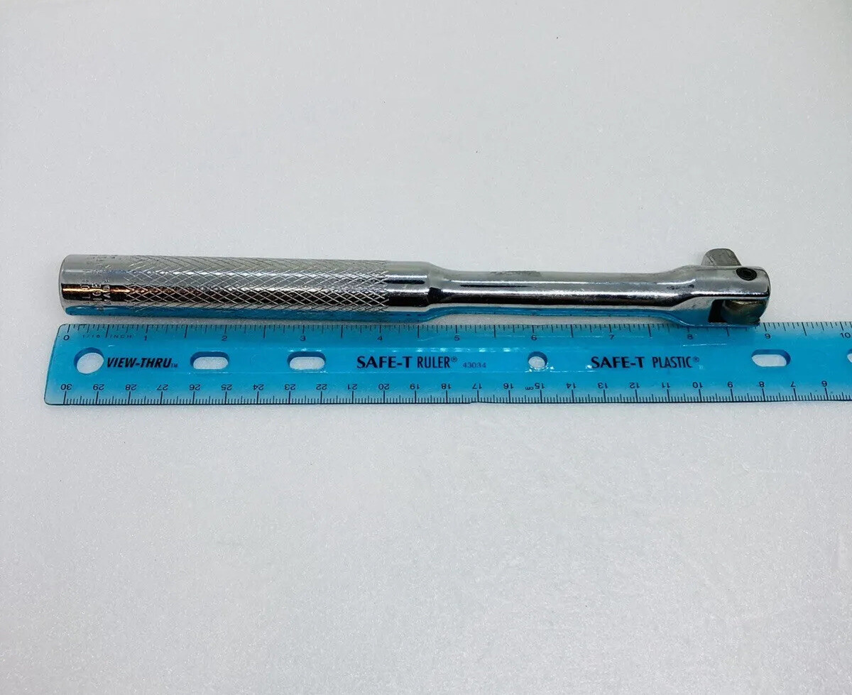 Rare Walden 3/8 Hinge Ratchet Wrench 4052H Breaker Bar USA Tool T1