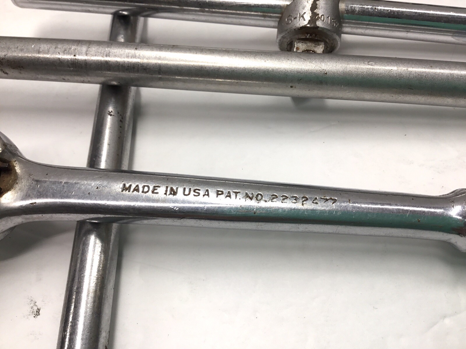 Vintage “S-K WAYNE” 1/2″ SAE 18 Pc. Ratchet, Extensions & Socket Set 7/16″ – 1″