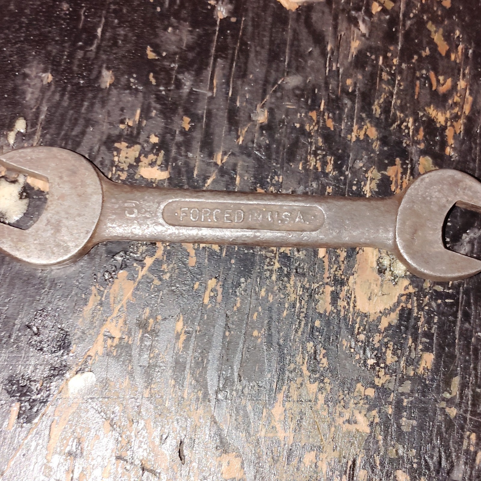 Dunlap 9/16 And Half Inch Forged In USA Wrench