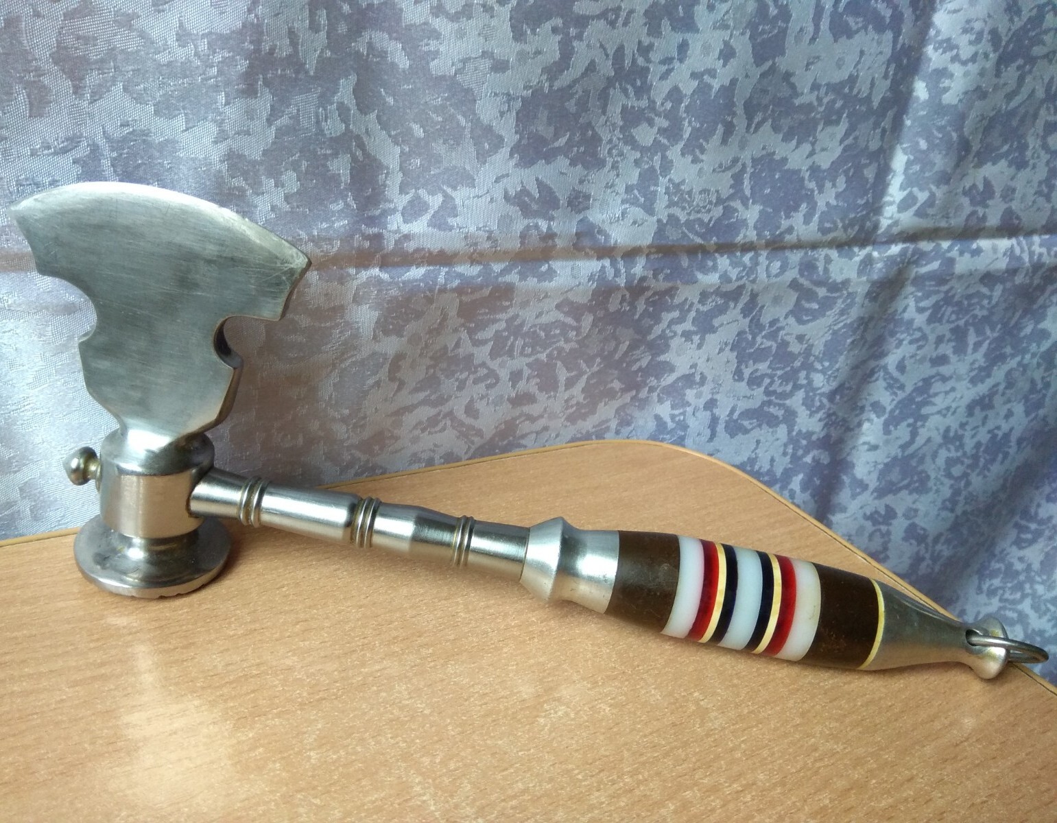 Vintage ax axe hammer Collectible Handmade From Prison USSR Soviet Kitchen Tool