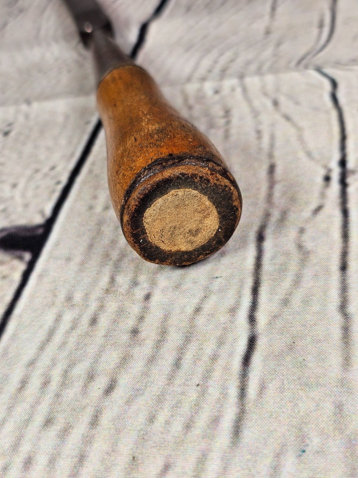 Vintage FULTON Bevel Edge Socket Wood Chisel 3/4″ USA Woodworking Tool Sears