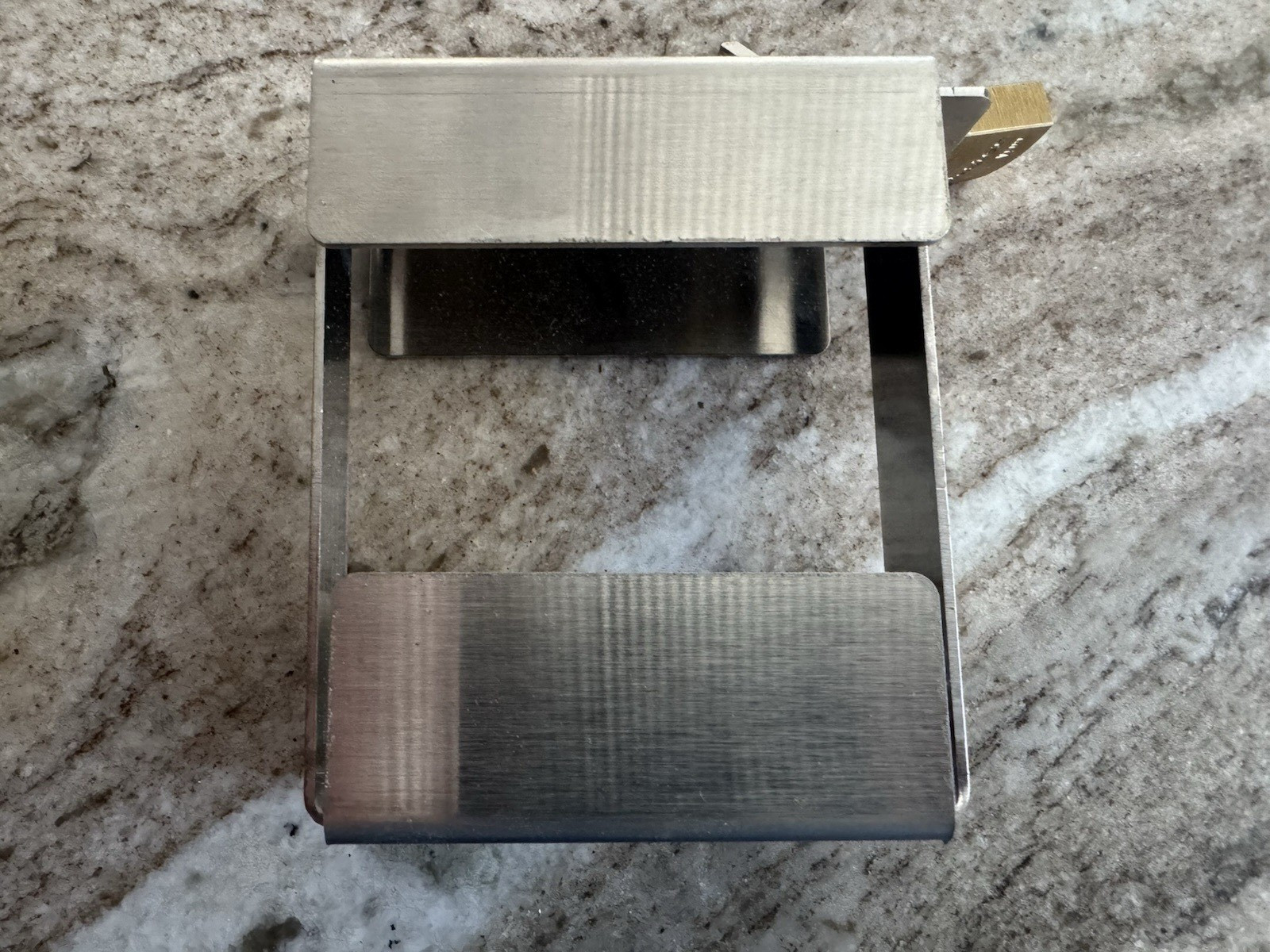 The Stamp Clamp Guard for Notary Stamper Security New Master Lock w/ 2 Keys
