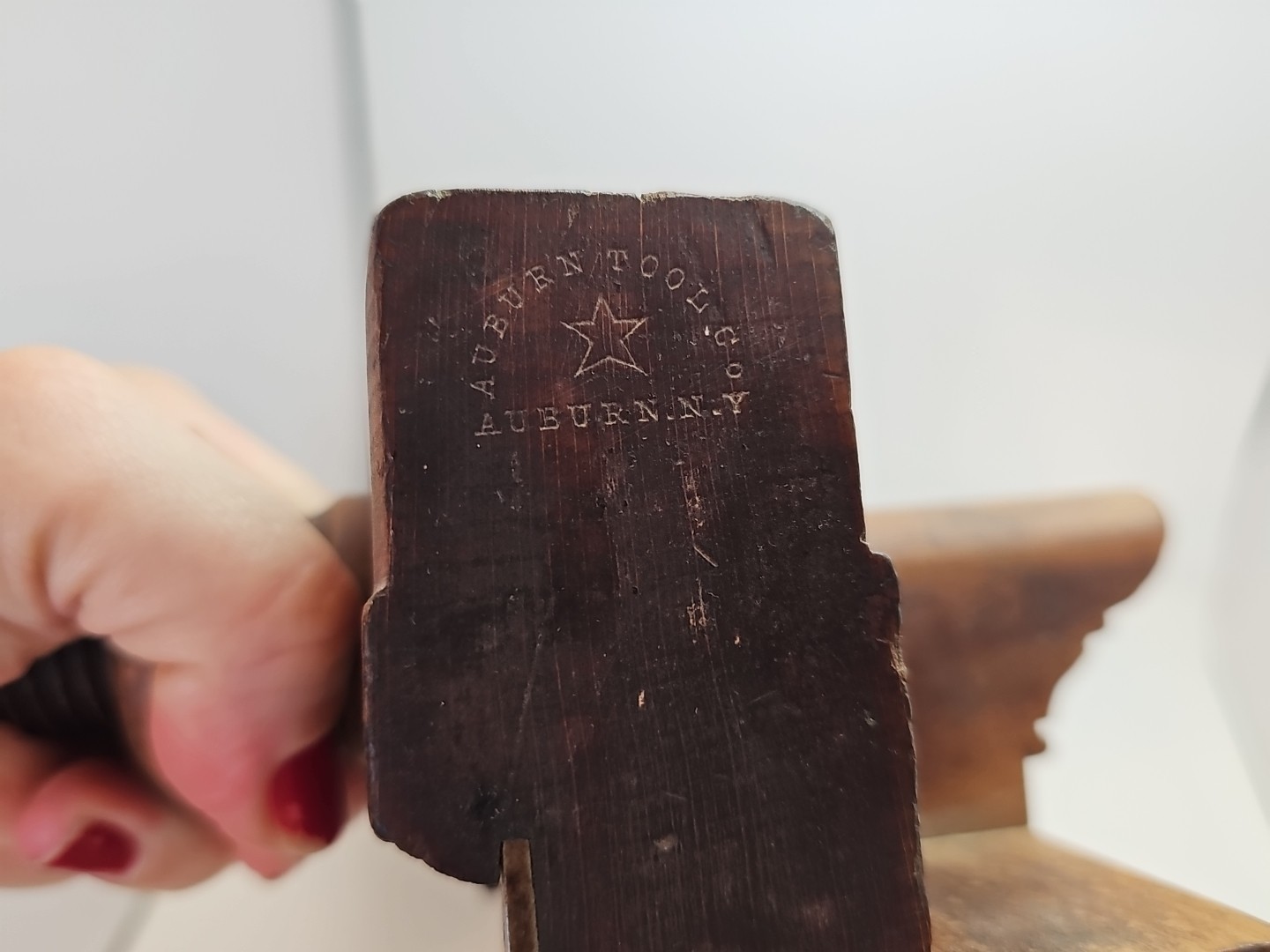 Antique Jack Rabbett ? Edge ? Molding ? Plow Planer No 18 Auburn Tool Company