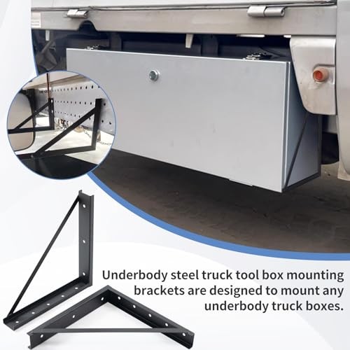 Colinktool Underbody Steel Brackets – 24×24 Truck Tool Box – Inch