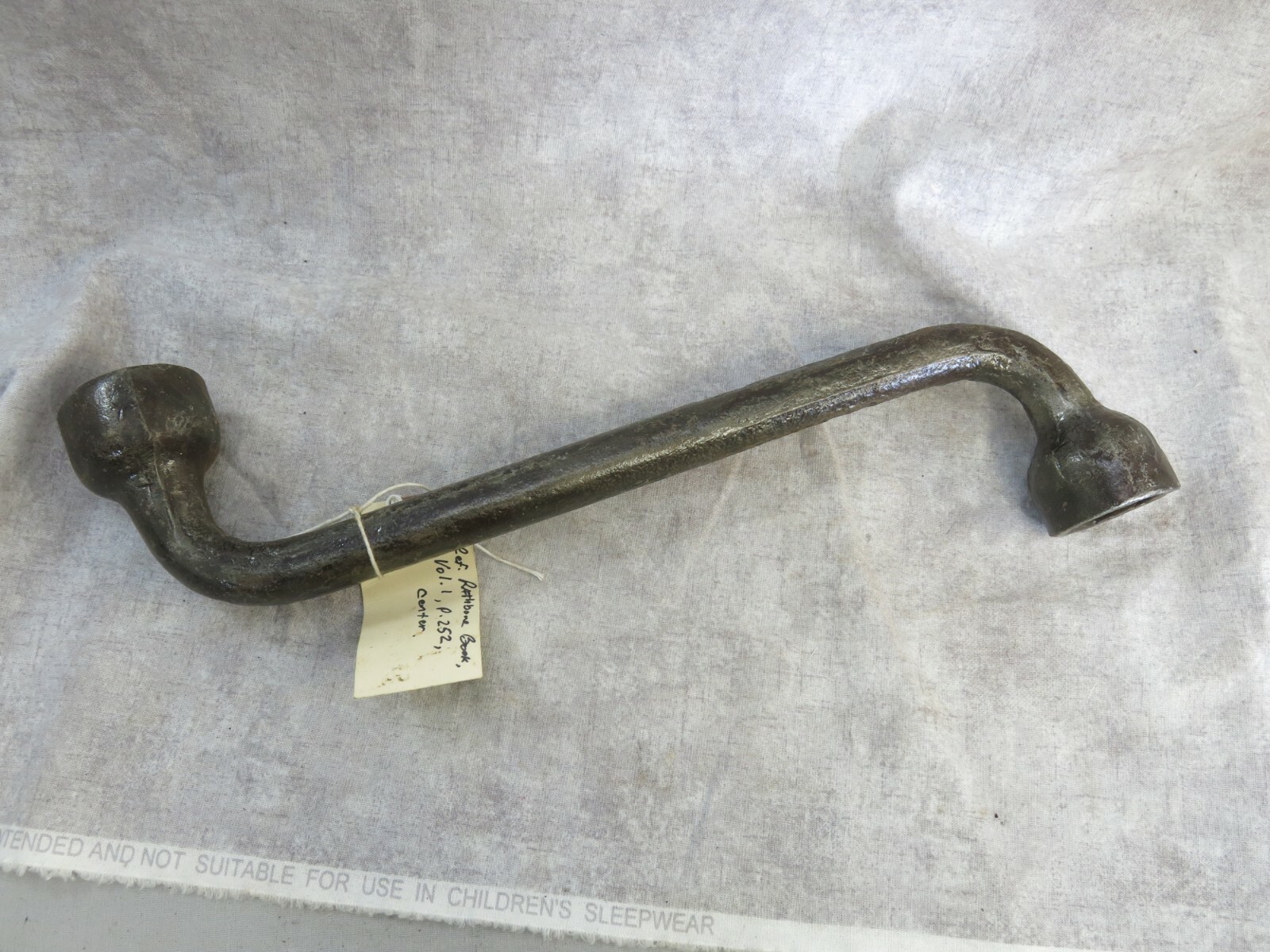Vintage Wrench International Harvester Co Lug Nut Wrench No. 45662-DA