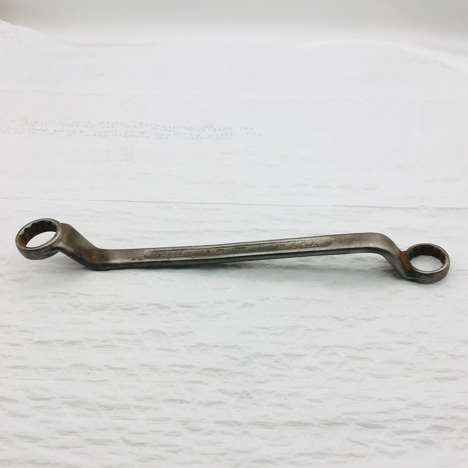 Tru-Fit 3/4″ x 25/32″ 12pt Offset Box Wrench Vintage USA
