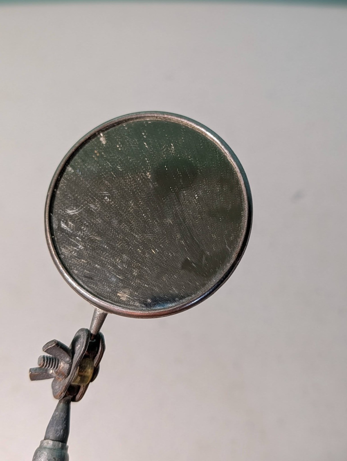 Vintage General Tools Round Telescoping Inspection Mirror Made In USA Part # 557