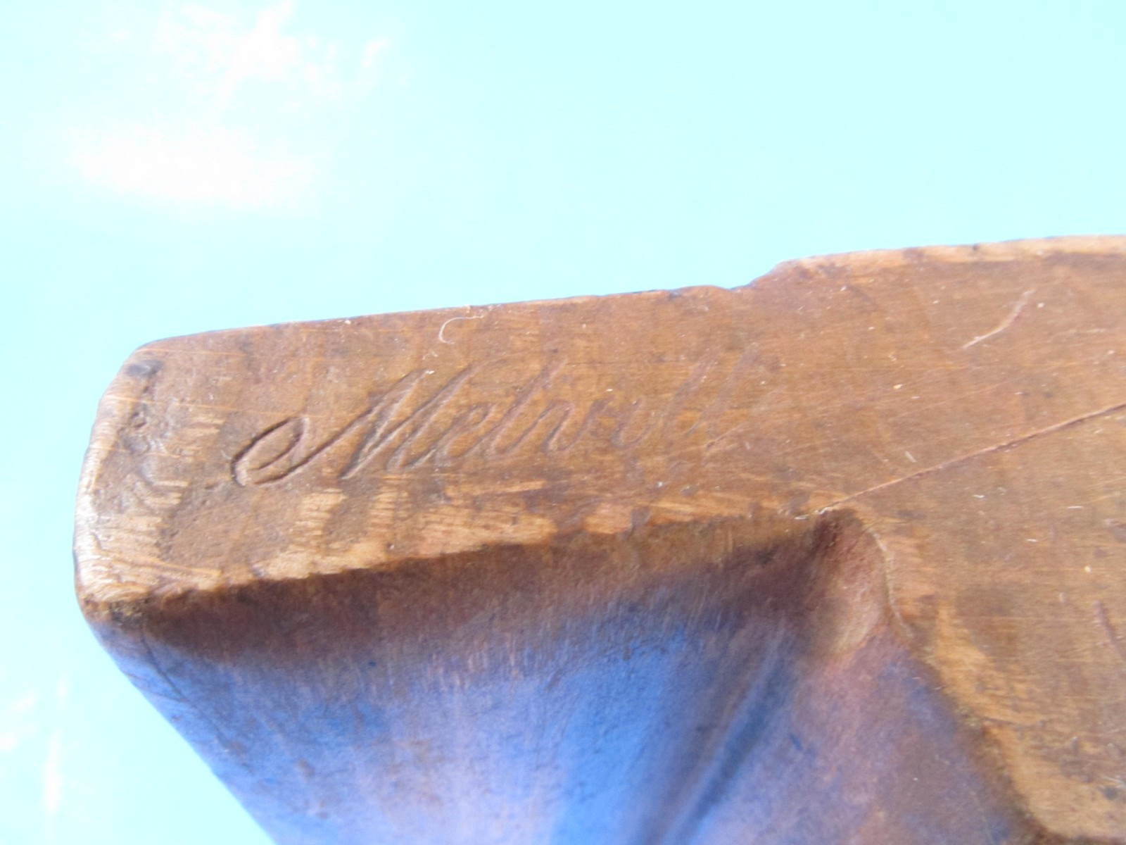 as-is Melville Aberdeen Scotland 4/8″ wood sash molding plane