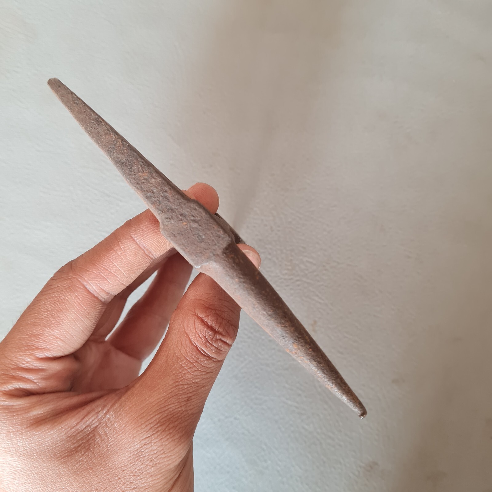 Rare original T-Shaped Iron Gunsmith Blacksmith silversmith Shaping Tool 4.5″
