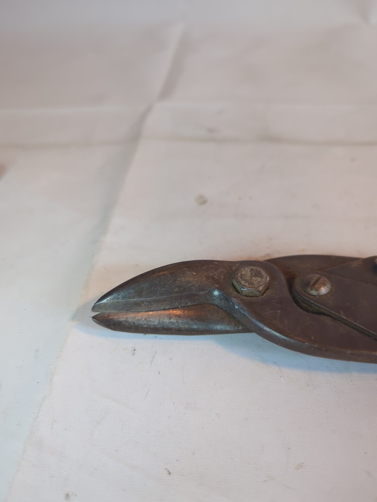 Vintage Tin Snips 10″ T2