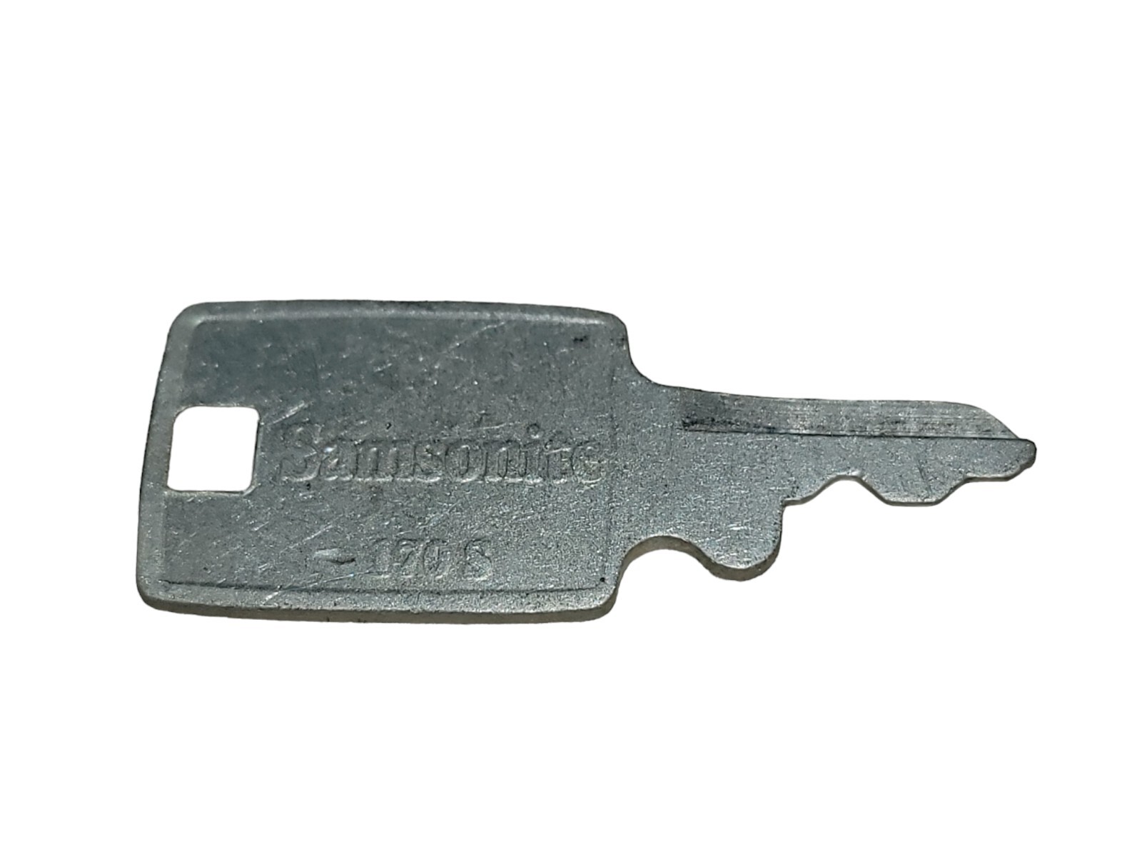 Vintage Original Samsonite 170 S Luggage Baggage Aluminum Key