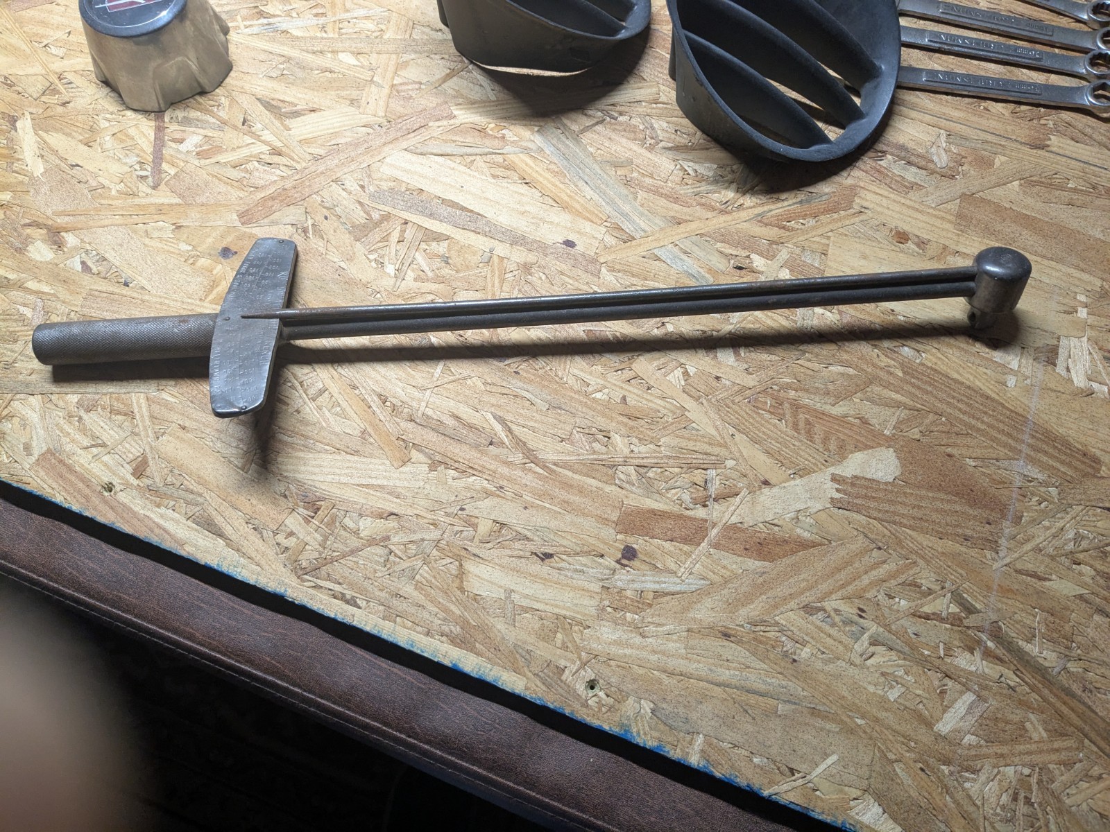 vintage torque wrench 1/2″drive Bonney Forge Works #35