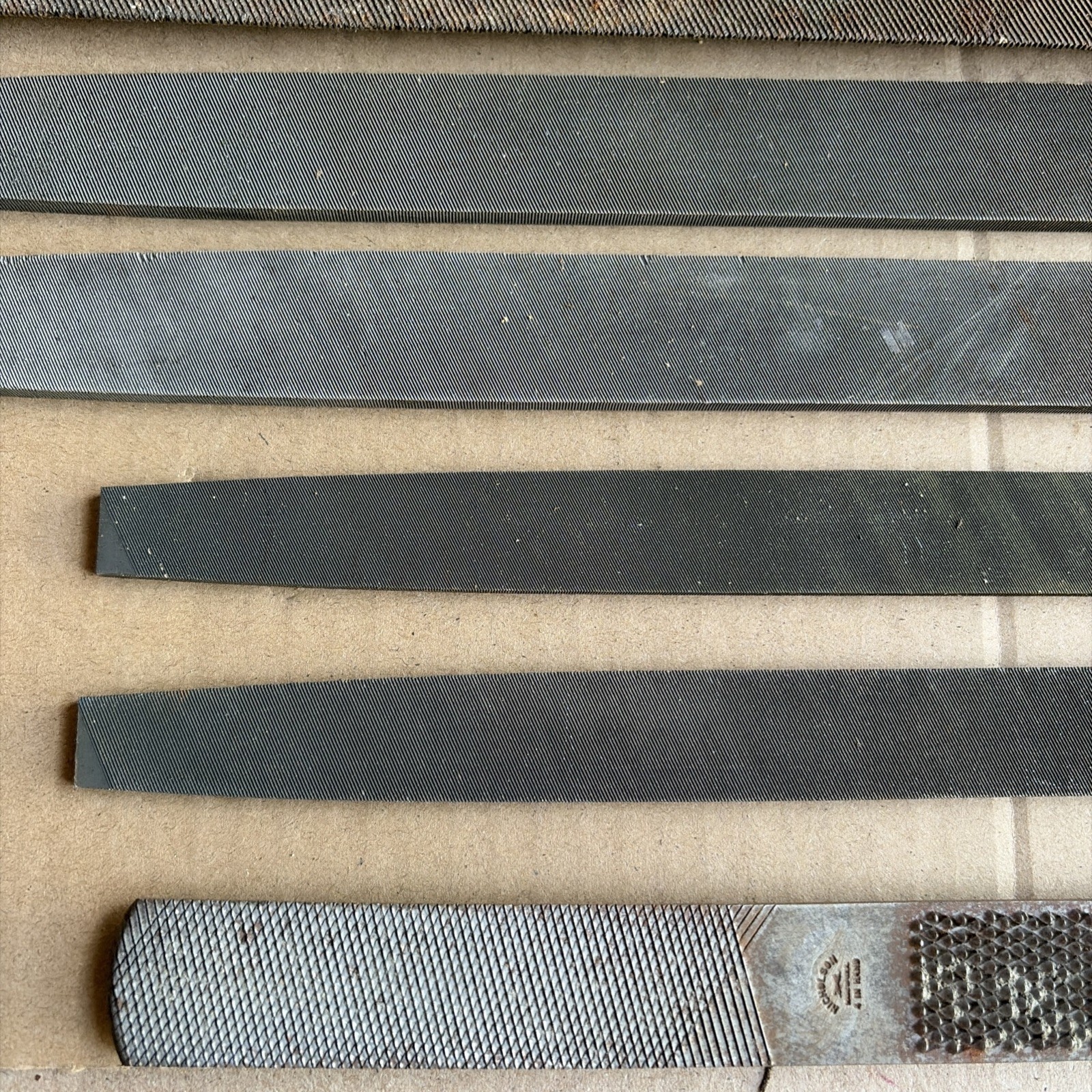 Nicholson Files & Rounded Rasp Lot of 7 Plus 3 Unbranded