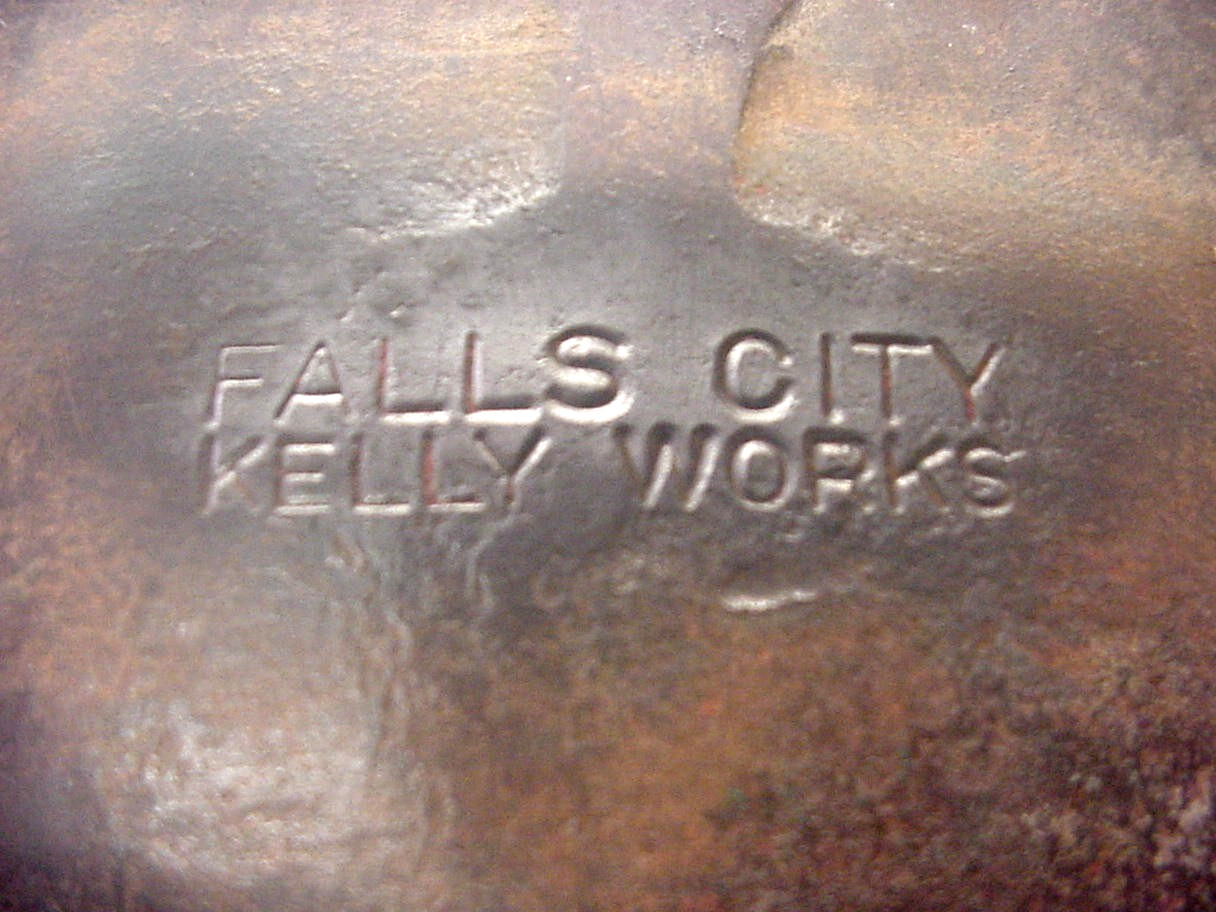 Vintage Falls City Kelly Works 4 lb. 3 oz. Double Bit Axe With Phantom Bevels