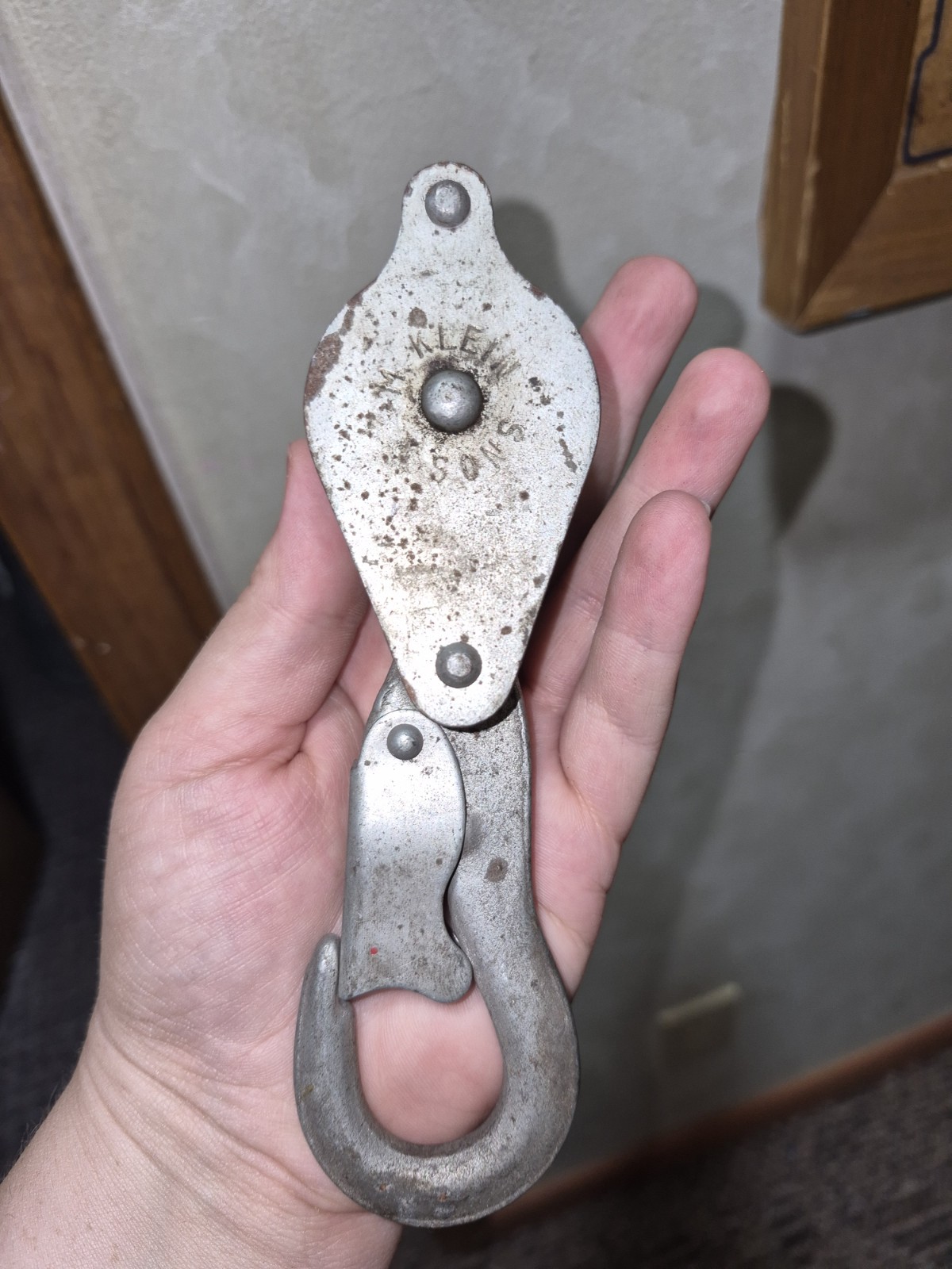 Vintage Klein Tools Pulley M KLEIN & SONS Chicago USA 1802-30