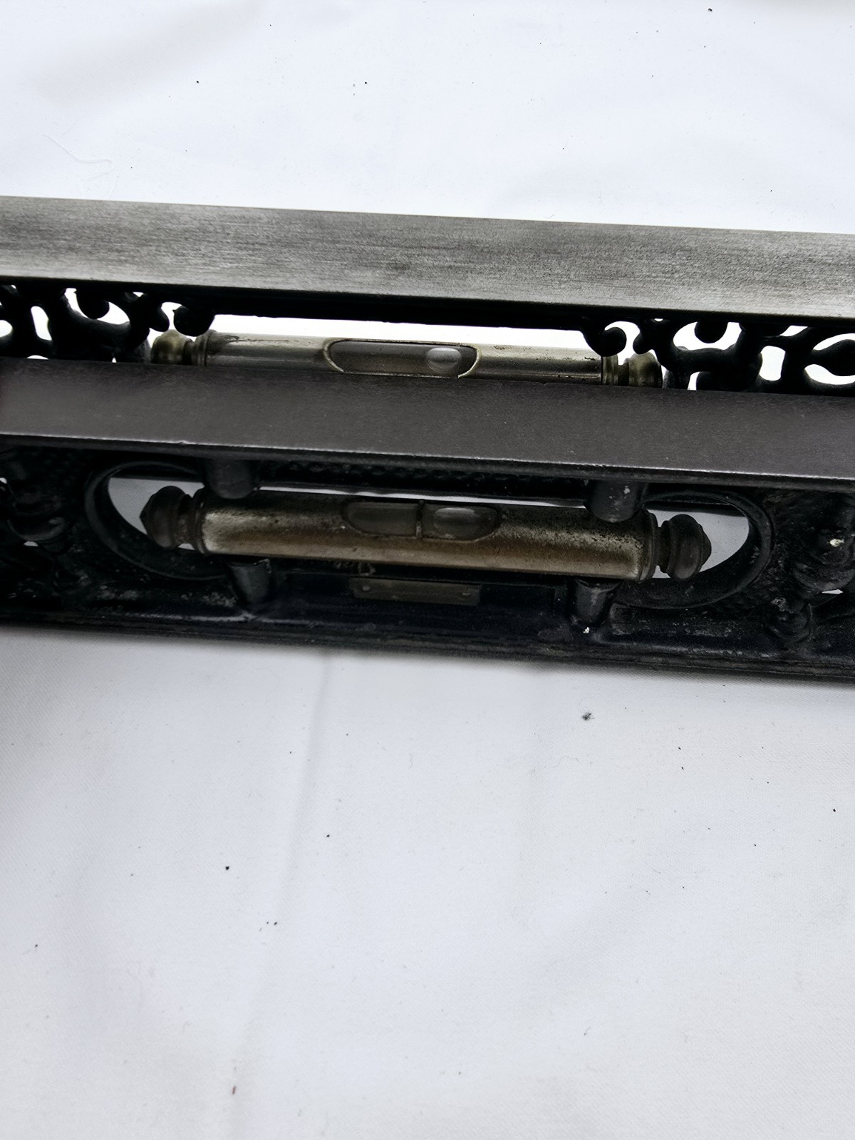 Davis Level & Tool Cast Iron Levels 24″ 18″ 1883 Pat. Matching Pair
