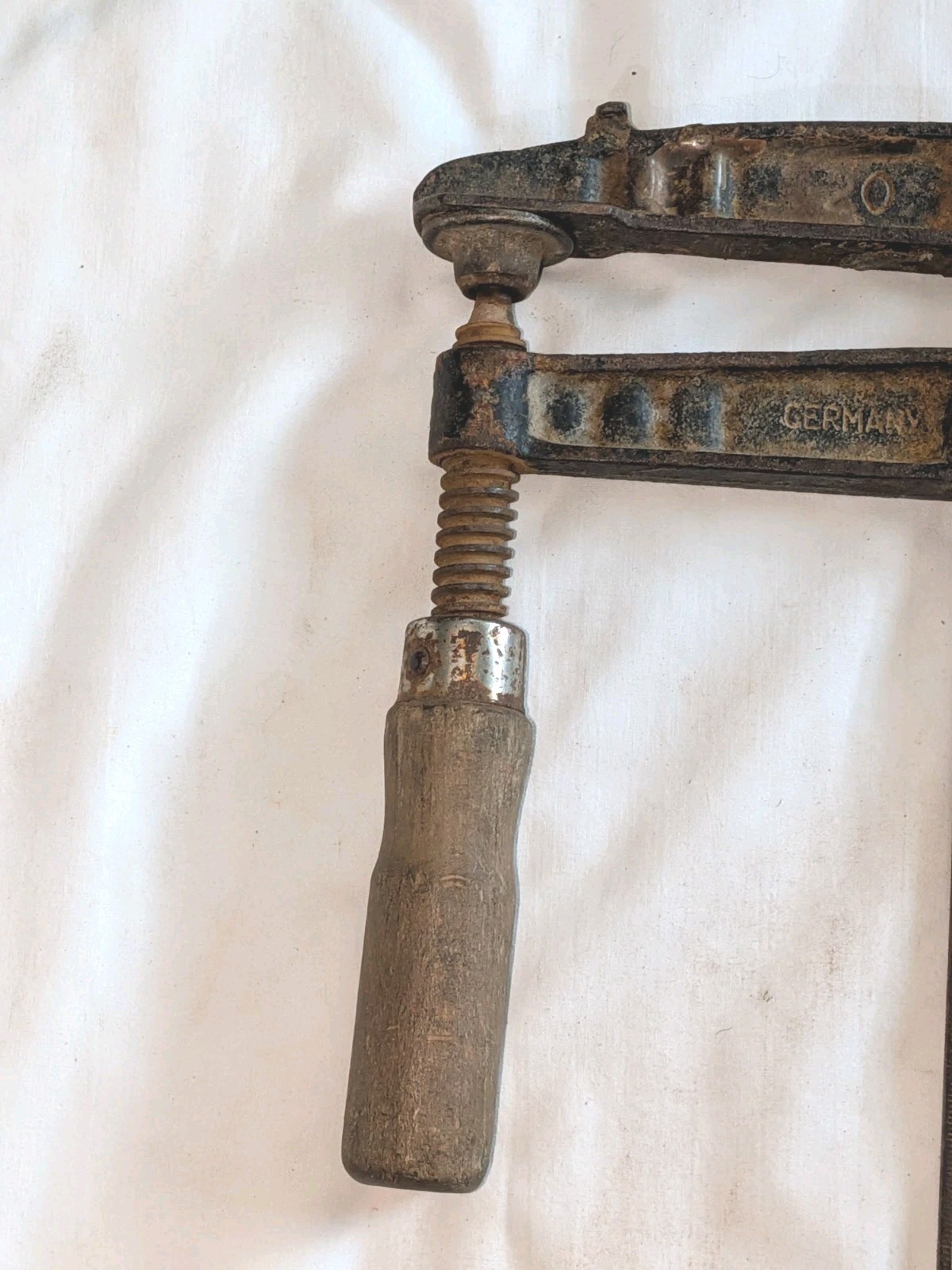 ANTIQUE Vintage “ORIGINAL” BESSEY 16″ HEAVY DUTY 20″ BAR CLAMP Made In GERMANY
