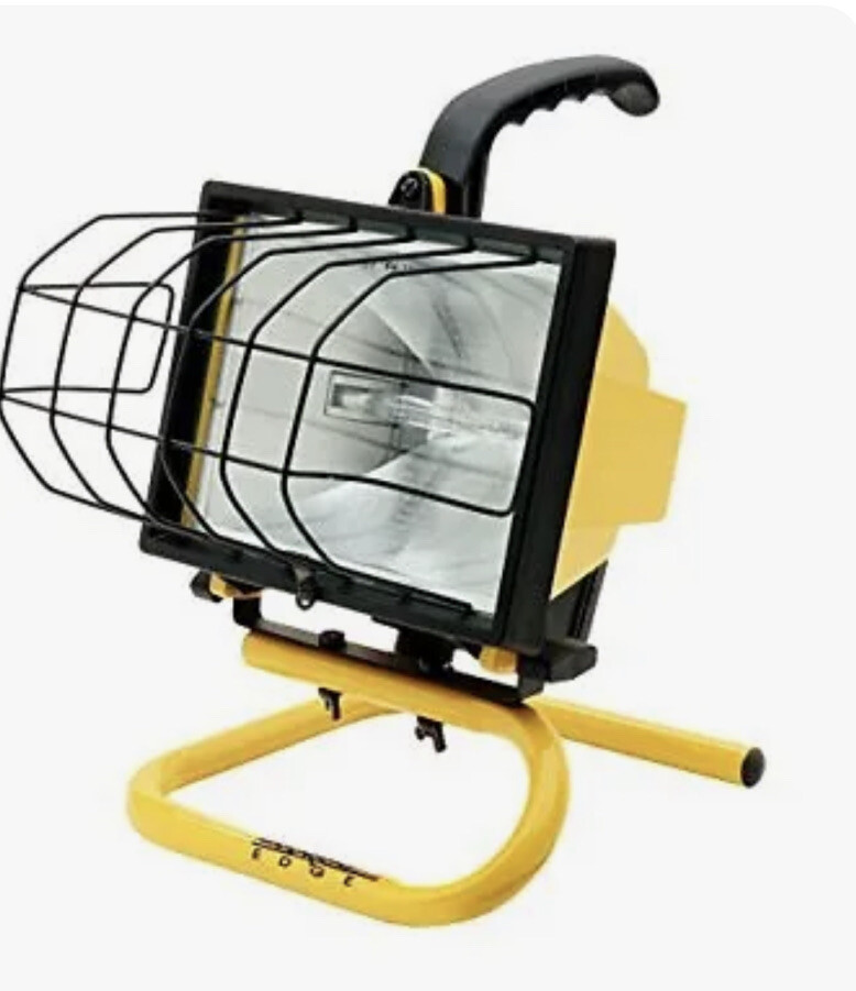 New In Box Woods L20 500W Indoor/Outdoor Halogen Portable Work Light