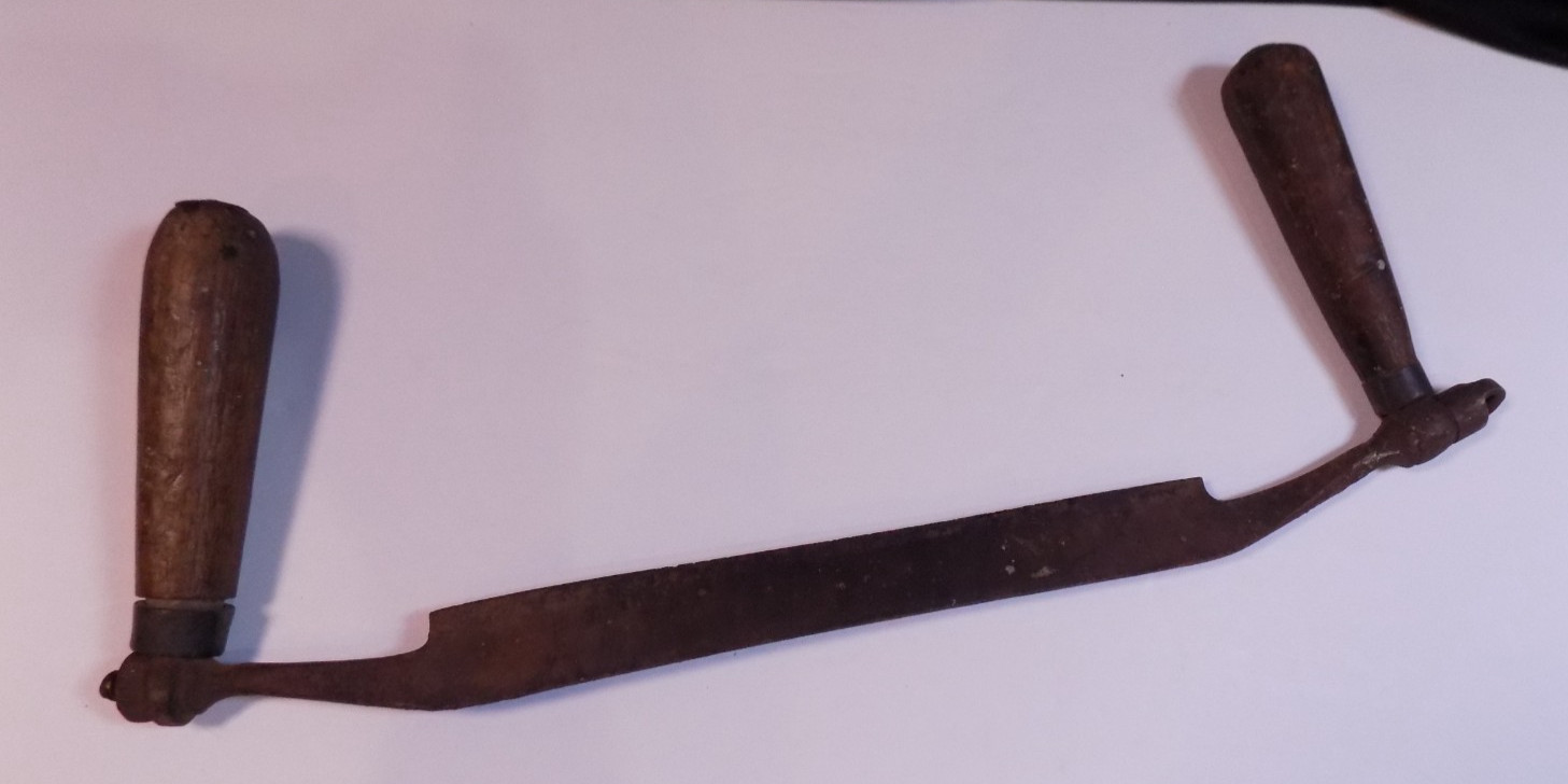 Antique Vintage 9” Draw Knife Drawknife Wood Bark Shaver Scraper