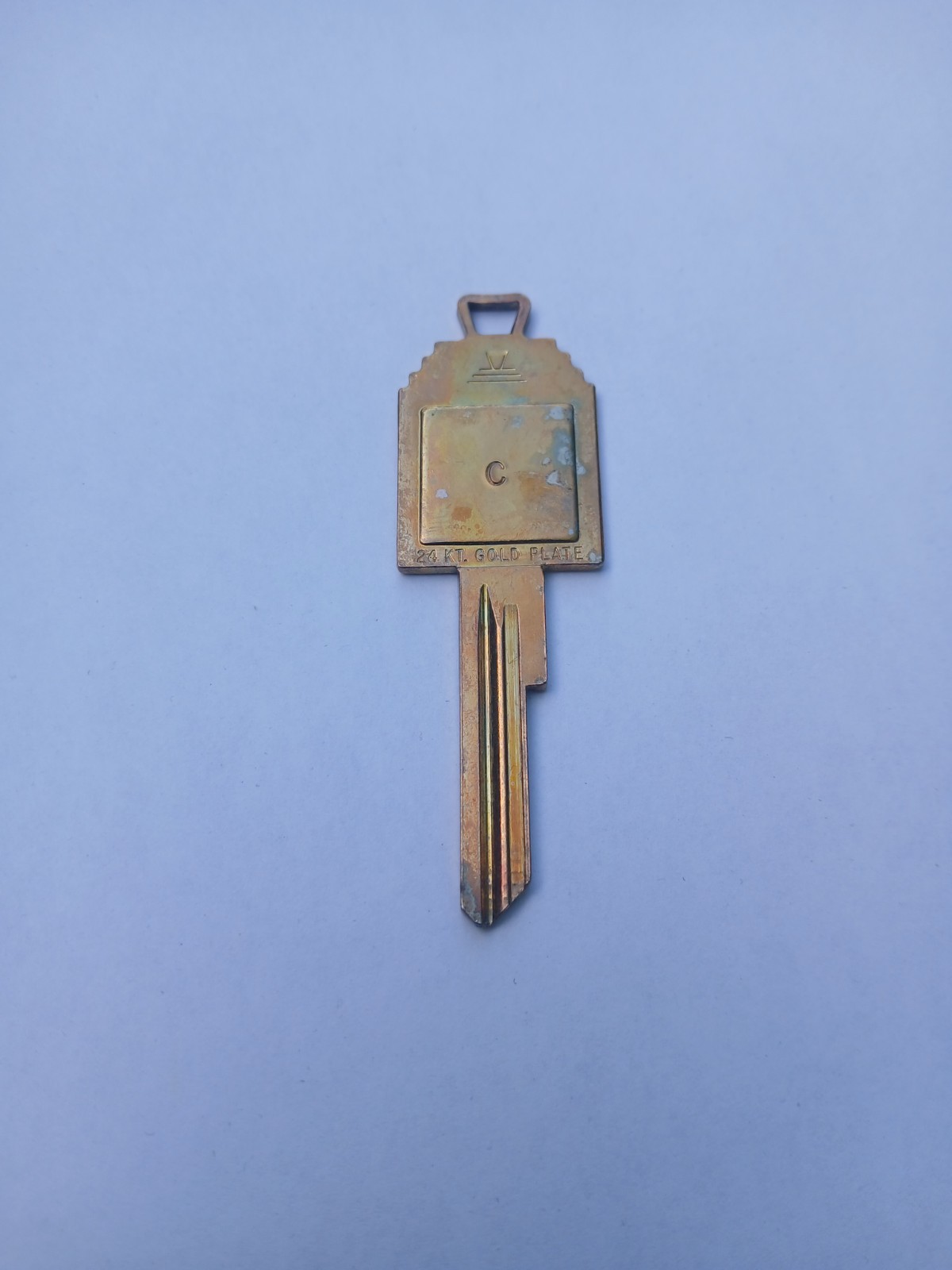 Vintage Car Auto 24K Gold Plated Desoto, Dodge, Dart, Imperial Key Blank