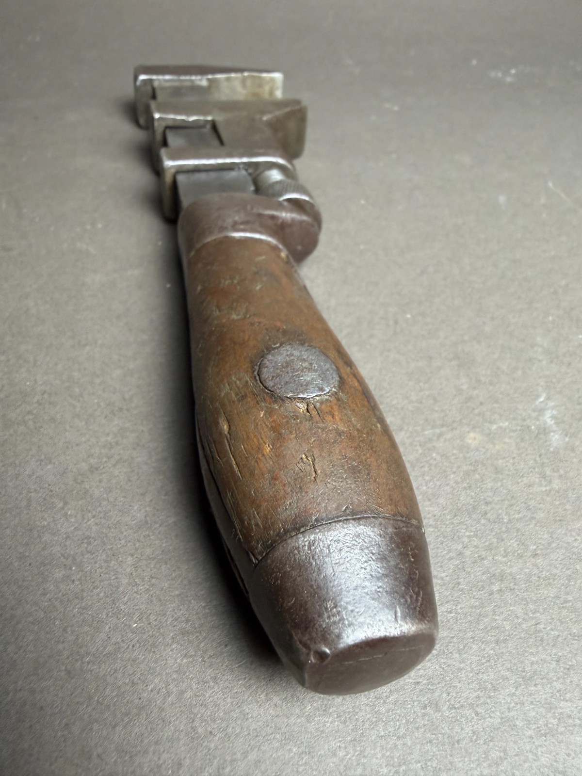 Antique Coes Wrench Co. Monkey Wrench – Worcester, Mass. – 10” Adjustable Wrench