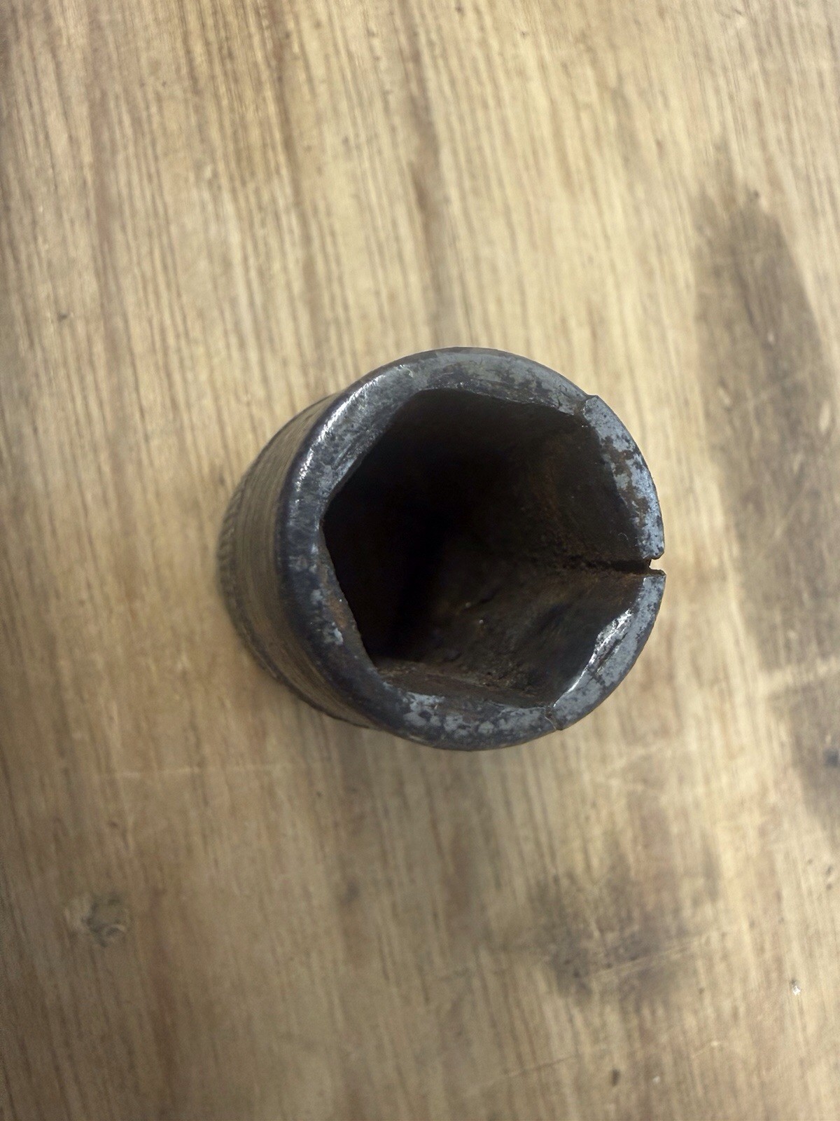 Vintage Blackhawk Arrowhead Socket CRACKED 9/16” X 1/2” Drive