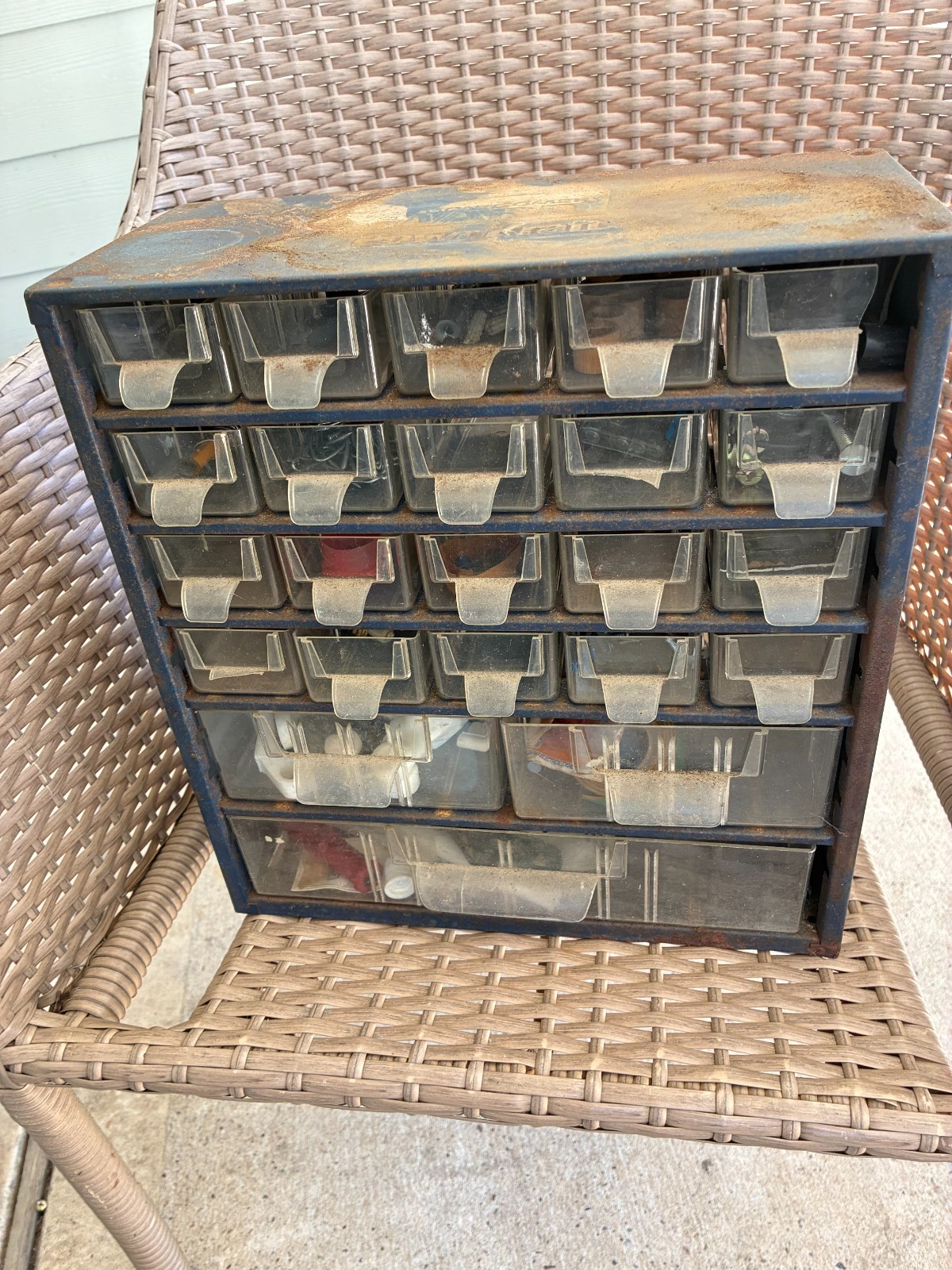 MONTGOMERY WARD POWR KRAFT 23 DRAWER ORGANIZER