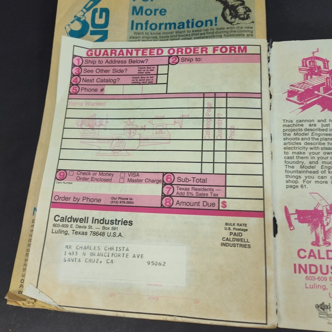 Vintage Sears 1979 Craftsmanship Catalog 62 pages 10th Anniversary Caldwell Ind