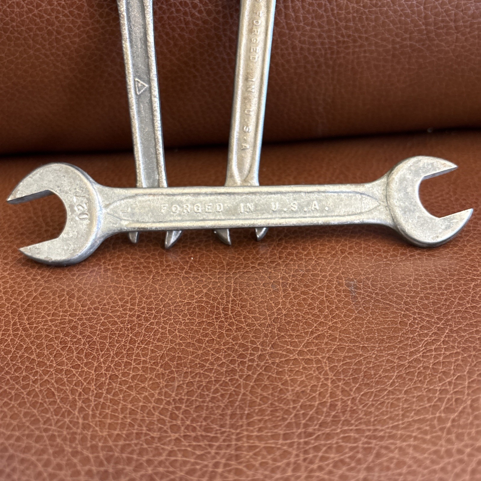 Vintage SVL 13mm x 10mm Open End, Westline 11/16″ x 19/32″, 3/8″ x 7/16″ Open