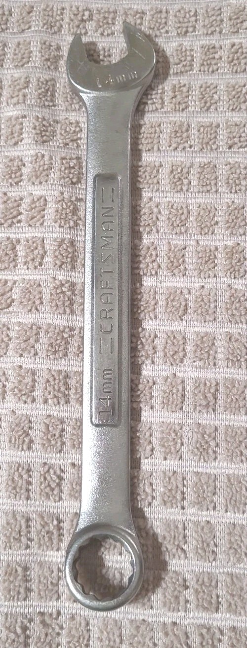 Lot of 8 Craftsman-Sears USA Combination Metric-Sae Wrench lot of Vintage Tools